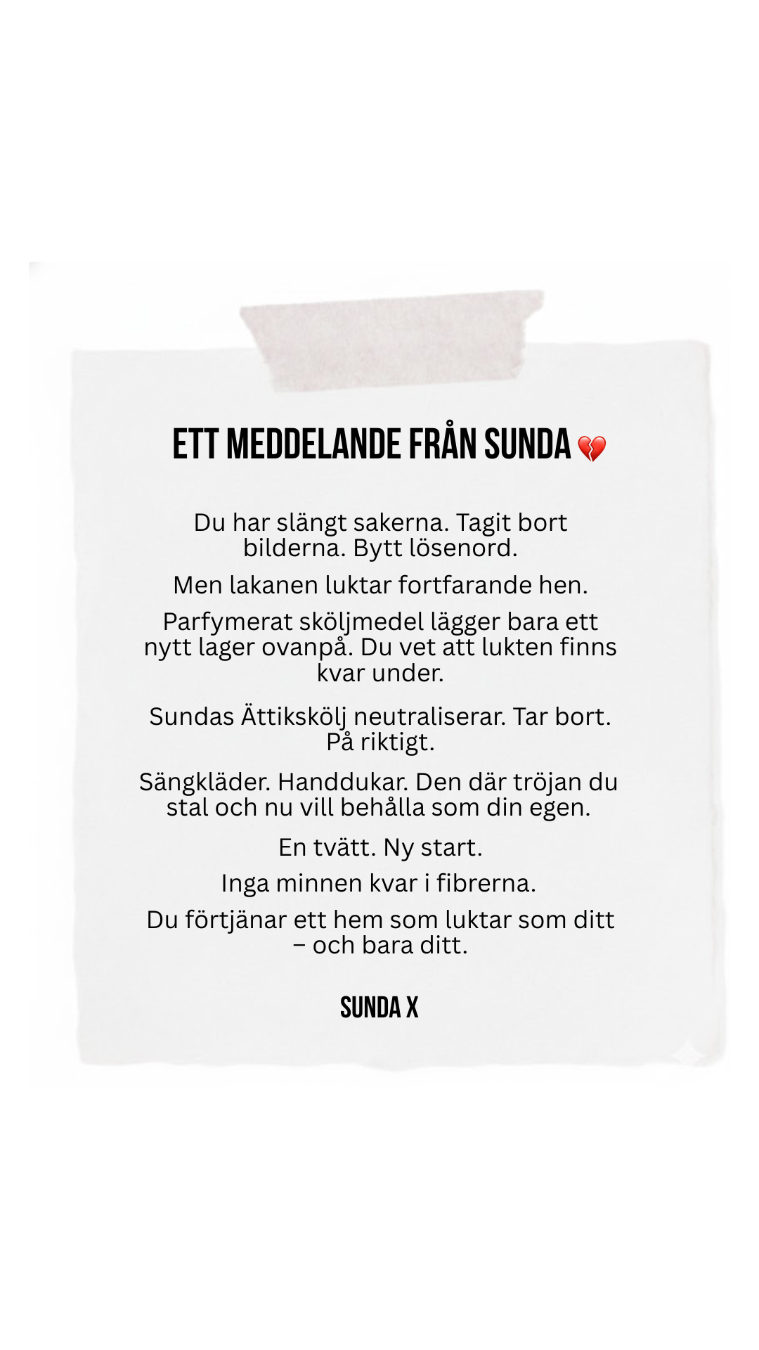 Sunda Facebook ad