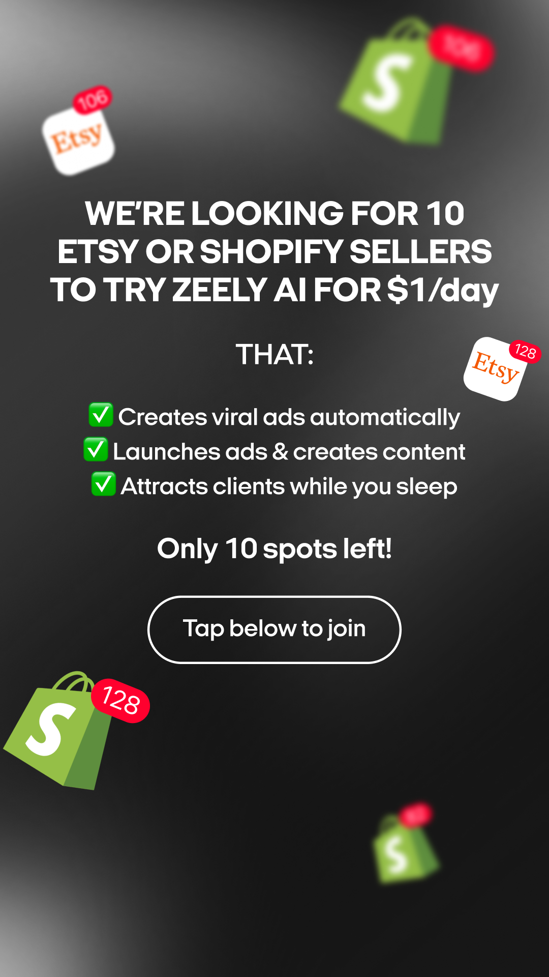 Zeely Facebook ad