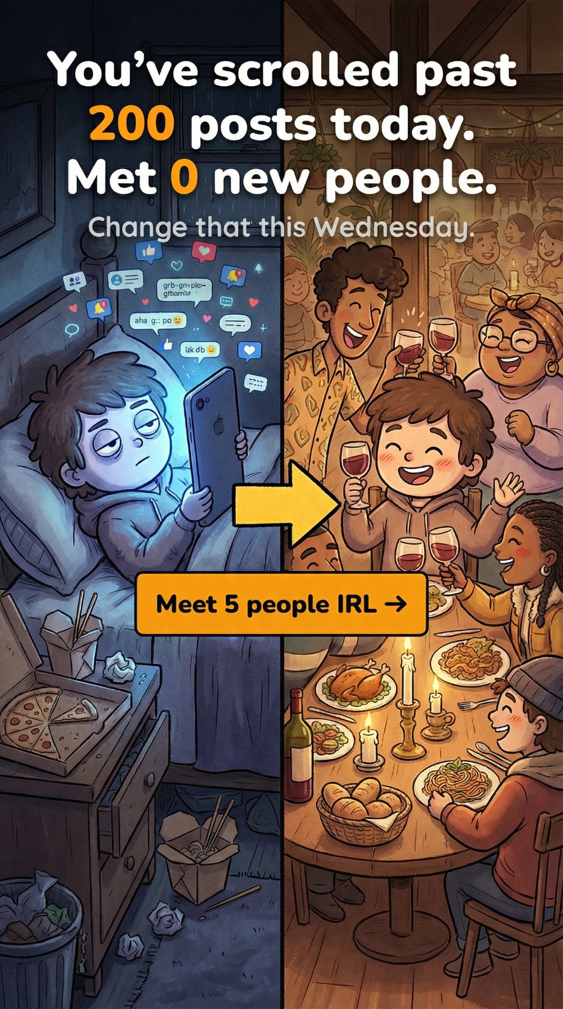 Timeleft Facebook ad