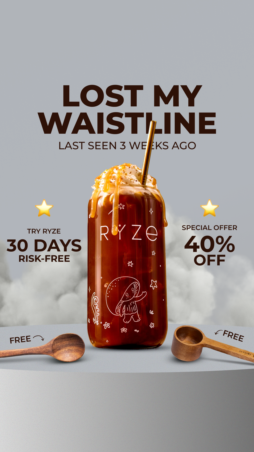 RYZE Superfoods Facebook ad