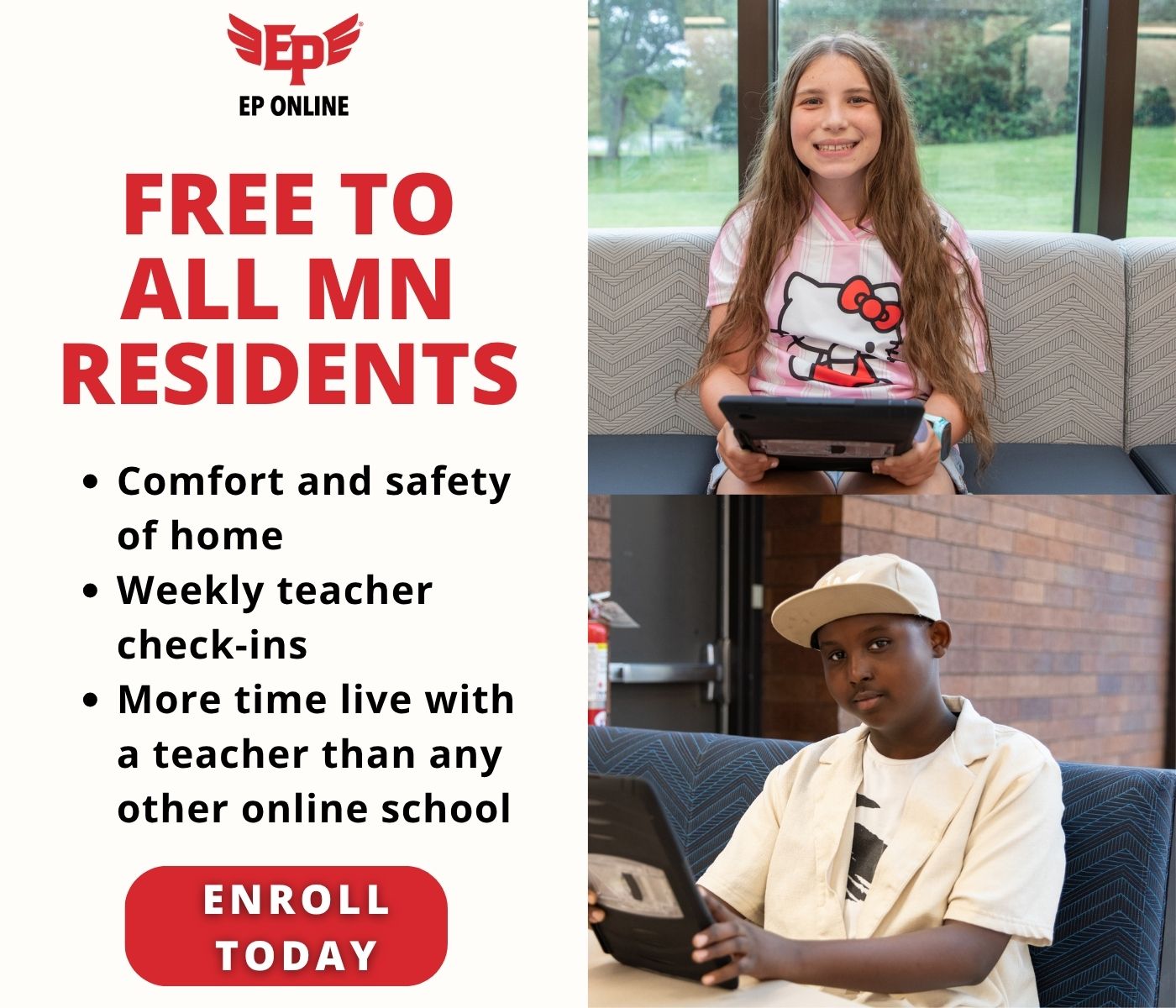 Eden Prairie Schools Facebook ad