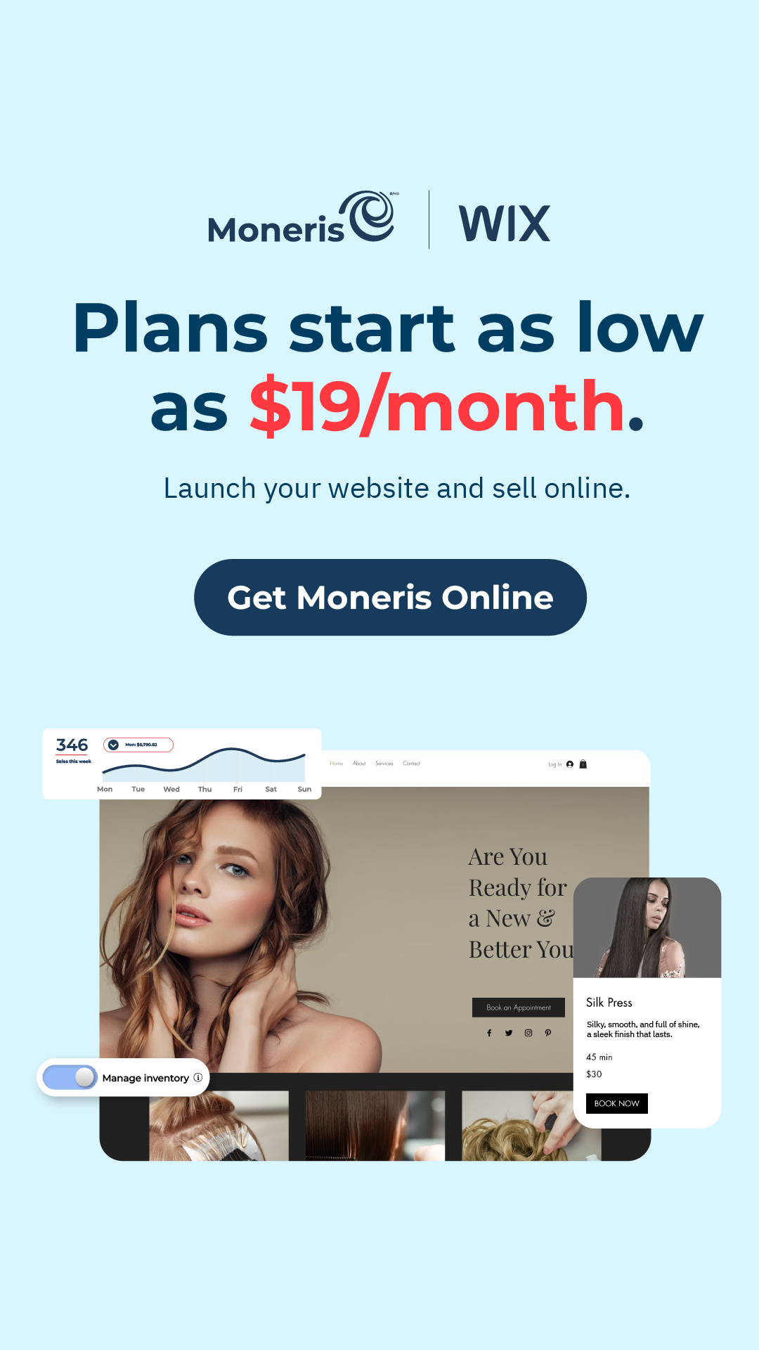 Moneris Facebook ad