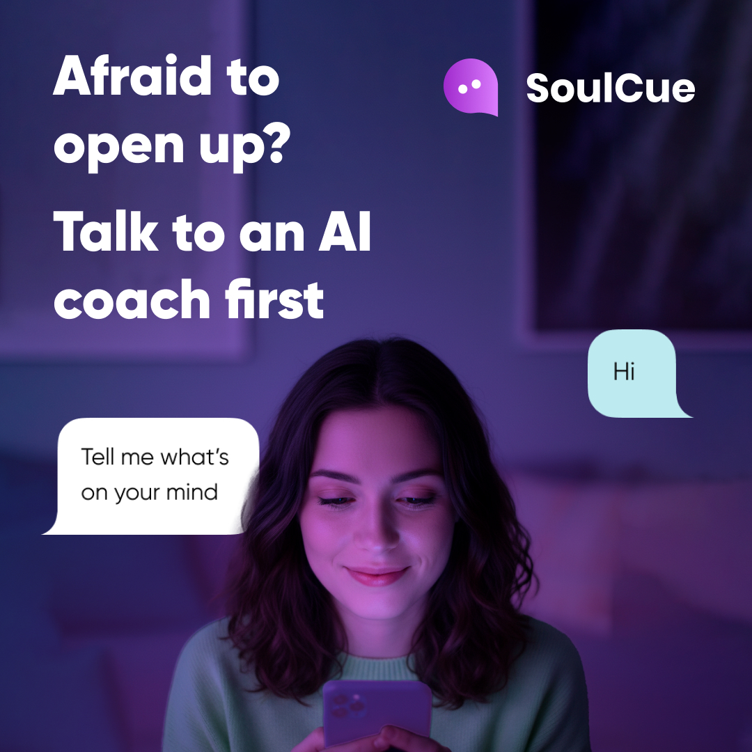 SoulCue AI Facebook ad from Apr 21, 2026