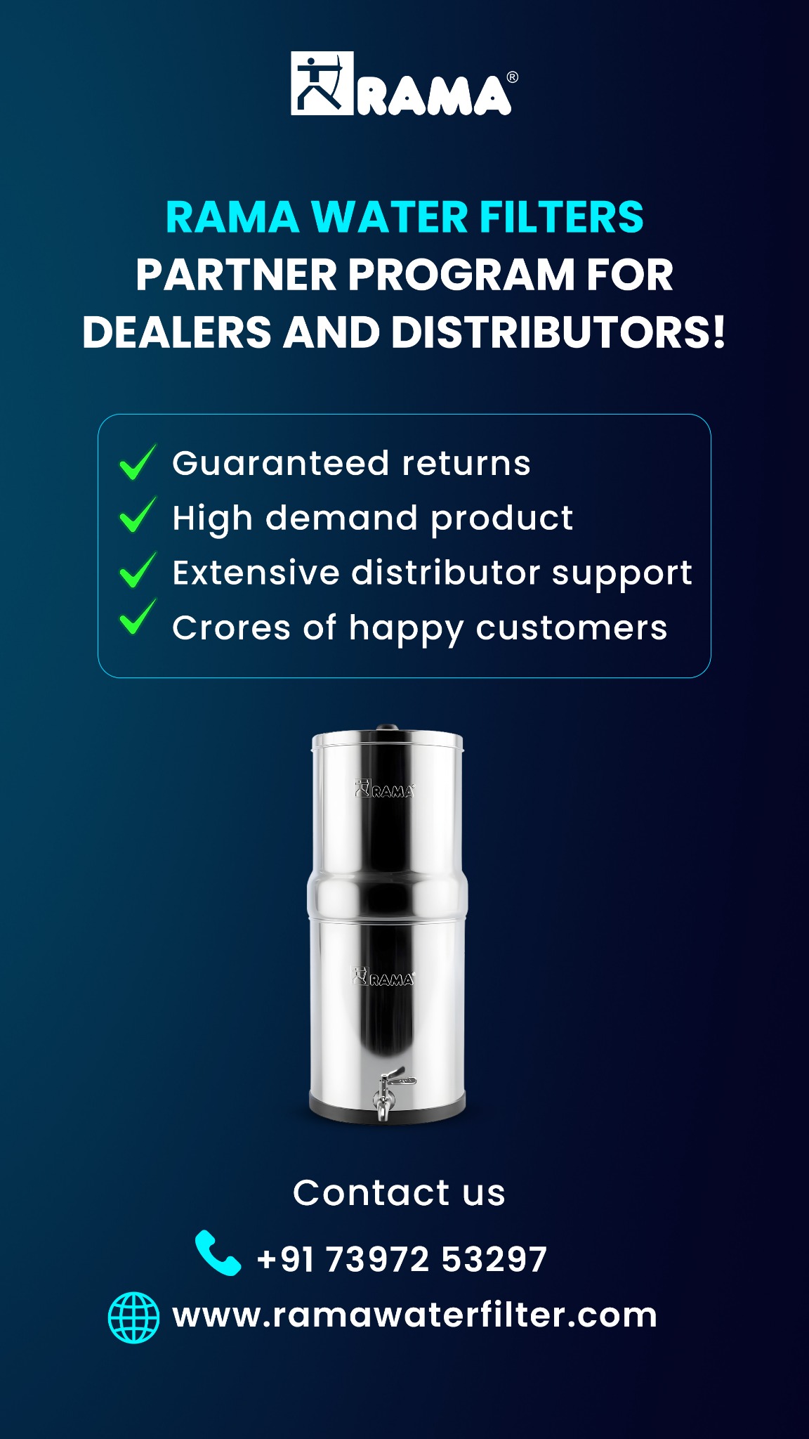 Rama Water Filter Facebook ad