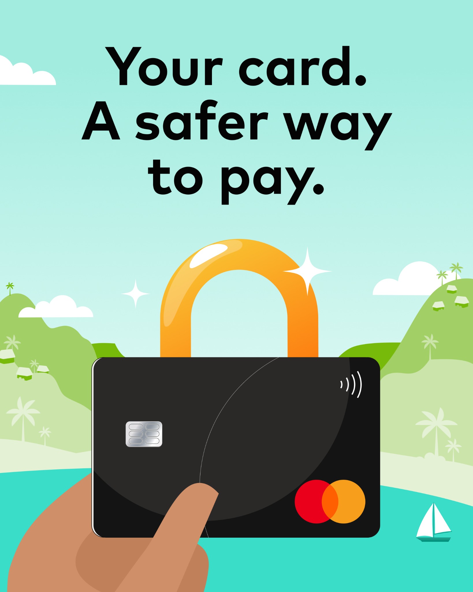 Mastercard Facebook ad: Still paying with cash?