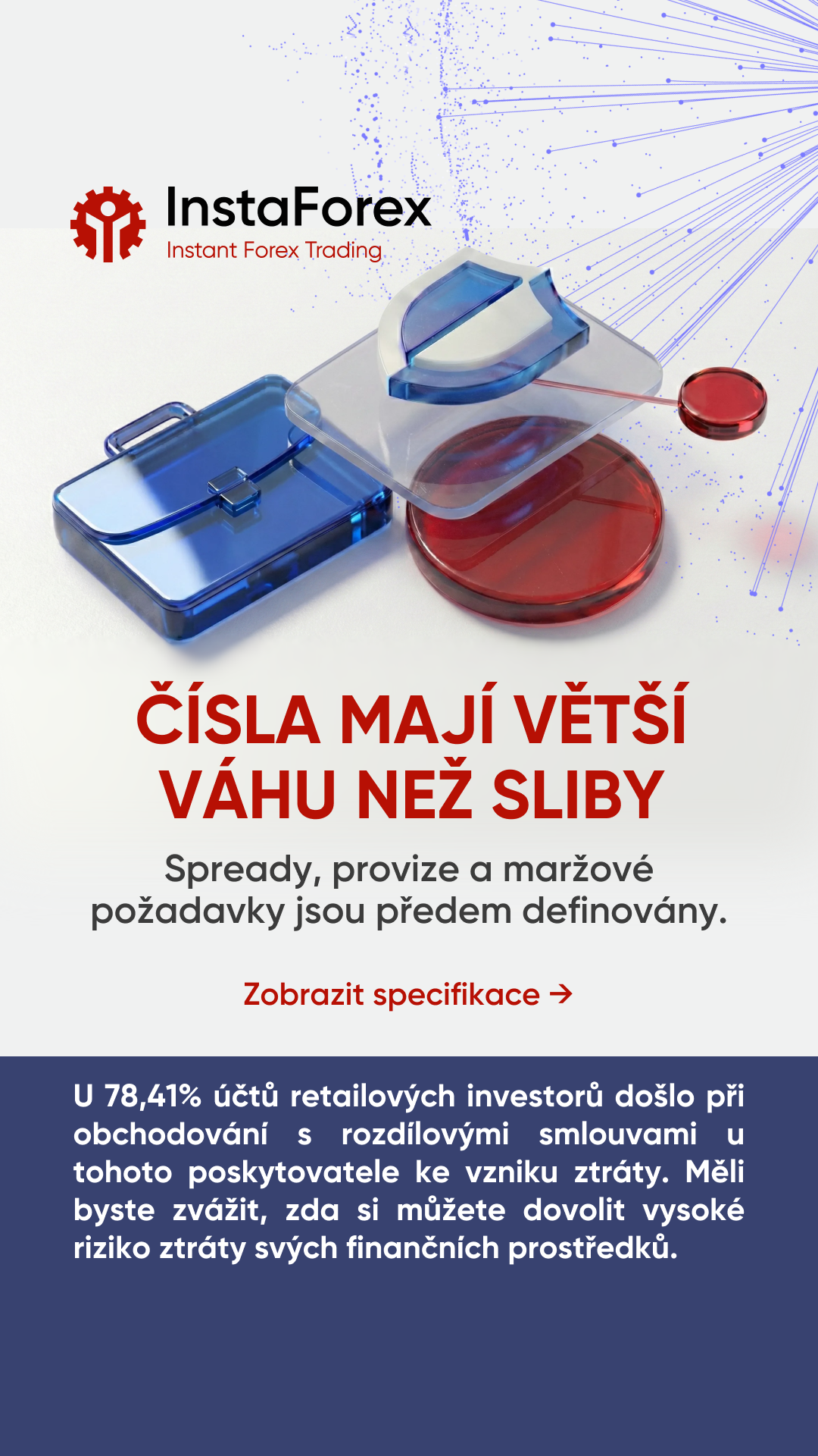 Instaforex Czech Facebook ad