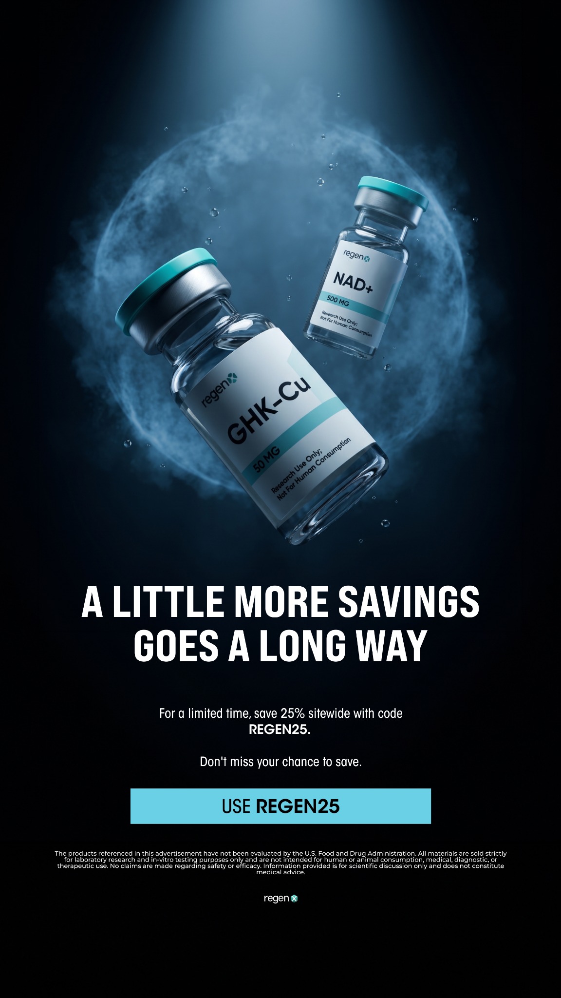 Regenx Facebook ad from Jul 11, 2026