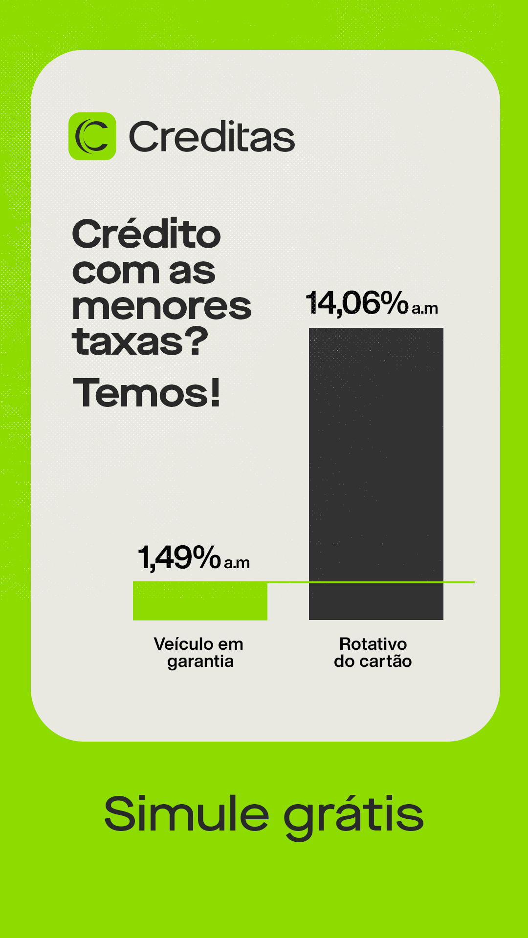 Creditas Facebook ad