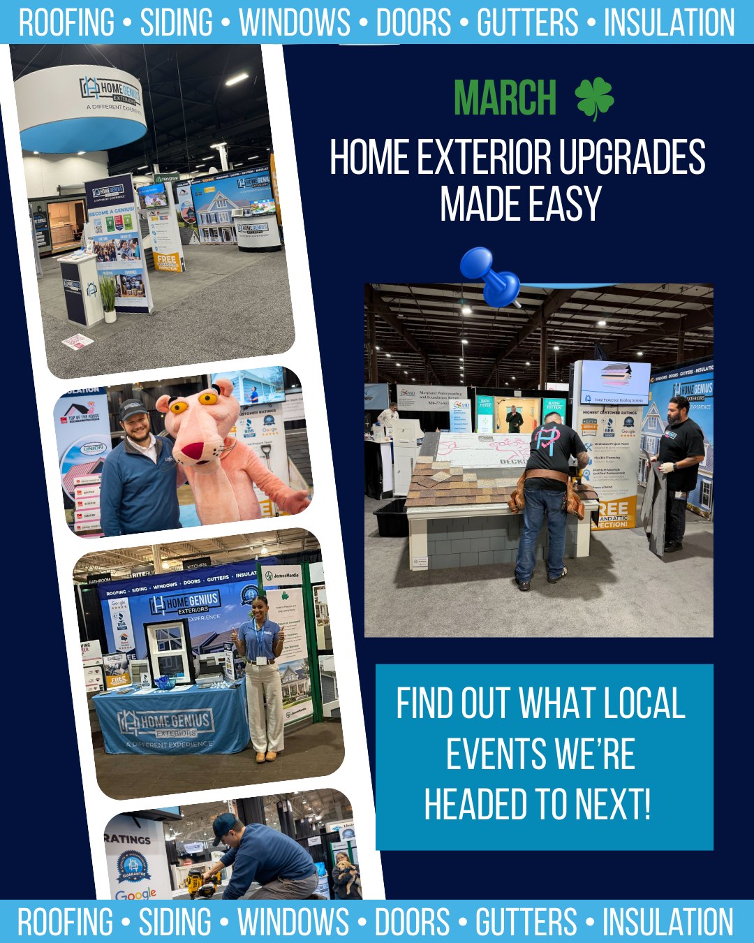 Home Genius Exteriors Facebook ad