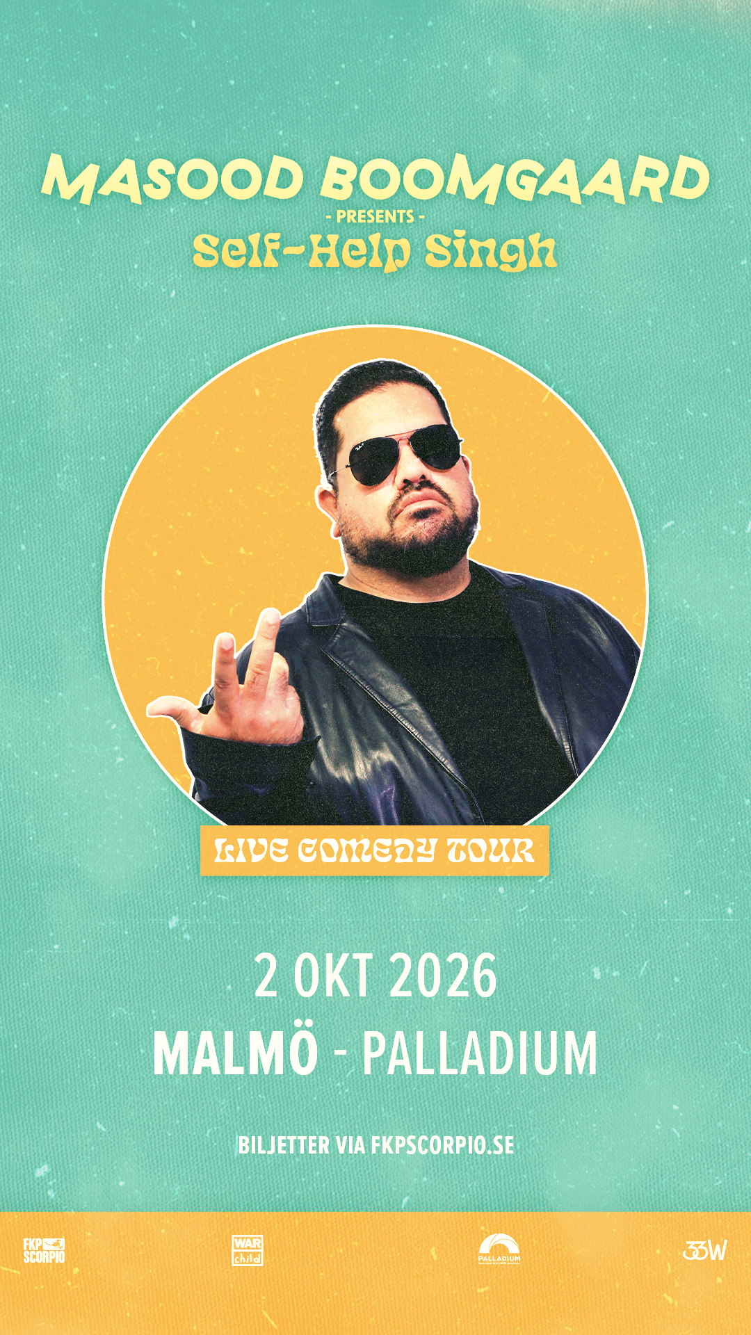 Masood Boomgaard- The Comedian Facebook ad
