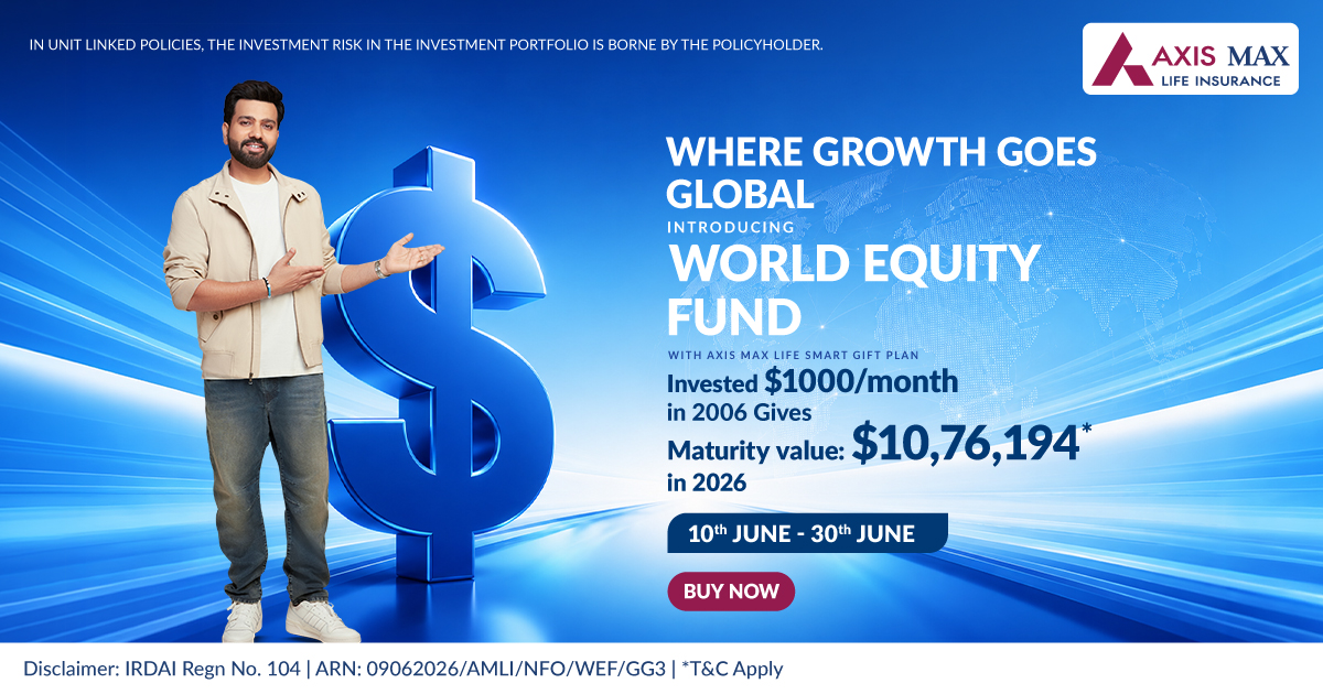 Axis Max Life Insurance Facebook ad