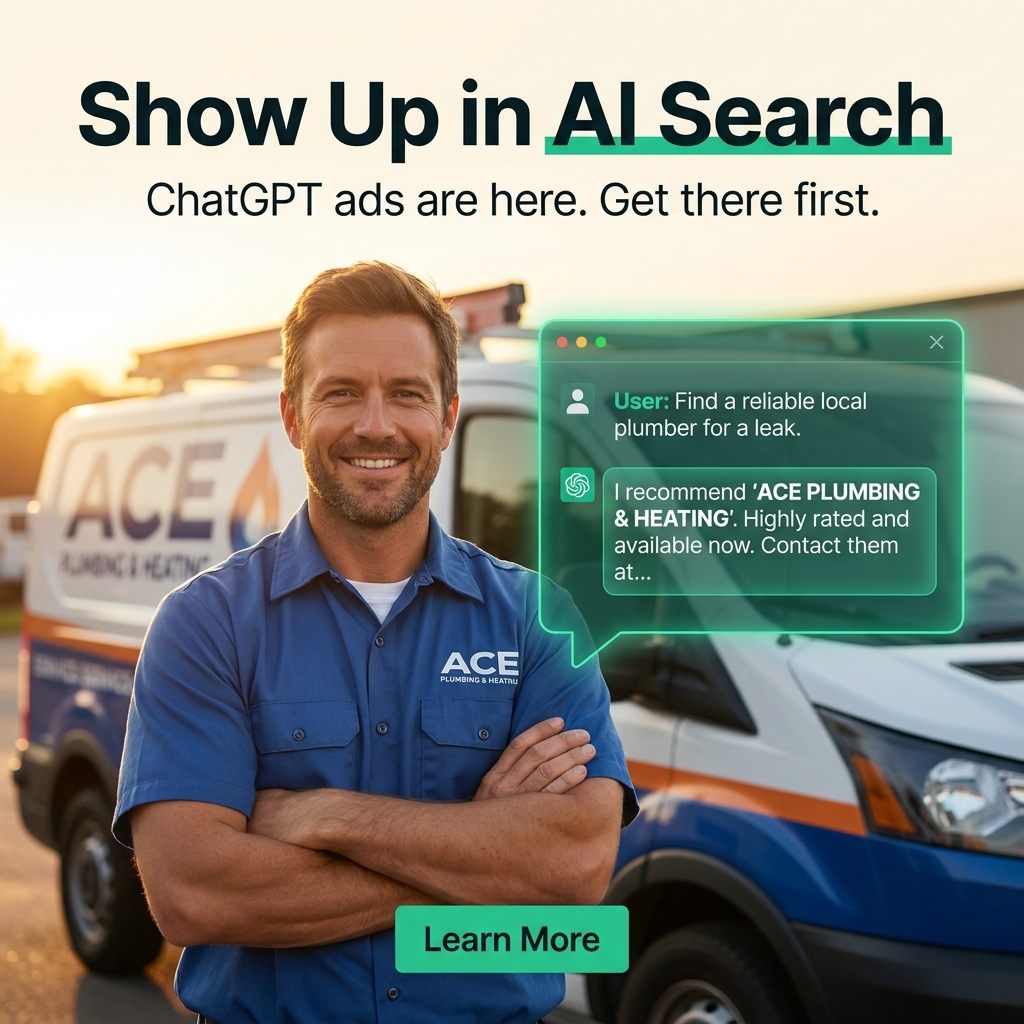GPTAdsPilot Facebook ad: Show Up in AI Search