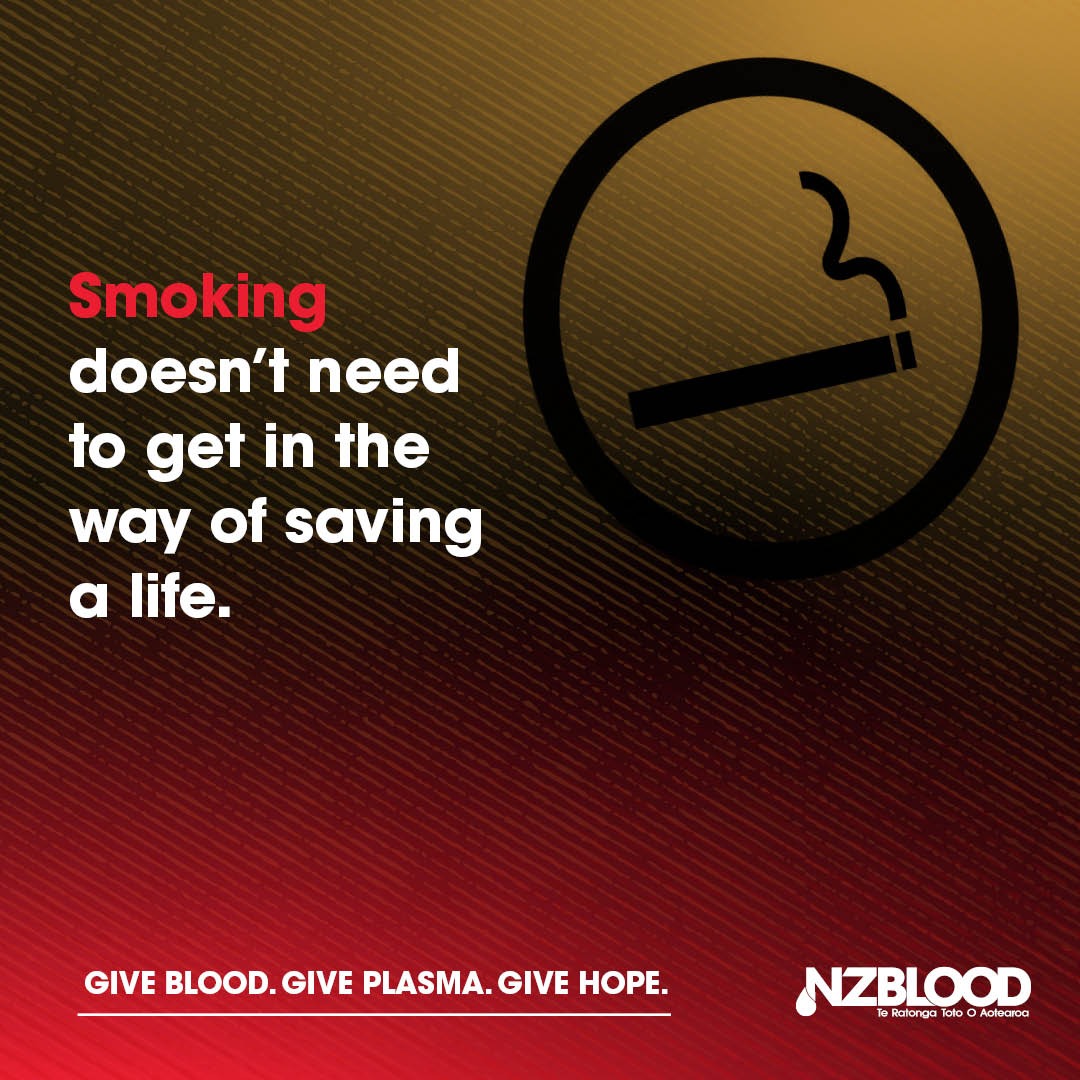 New Zealand Blood Service Facebook ad