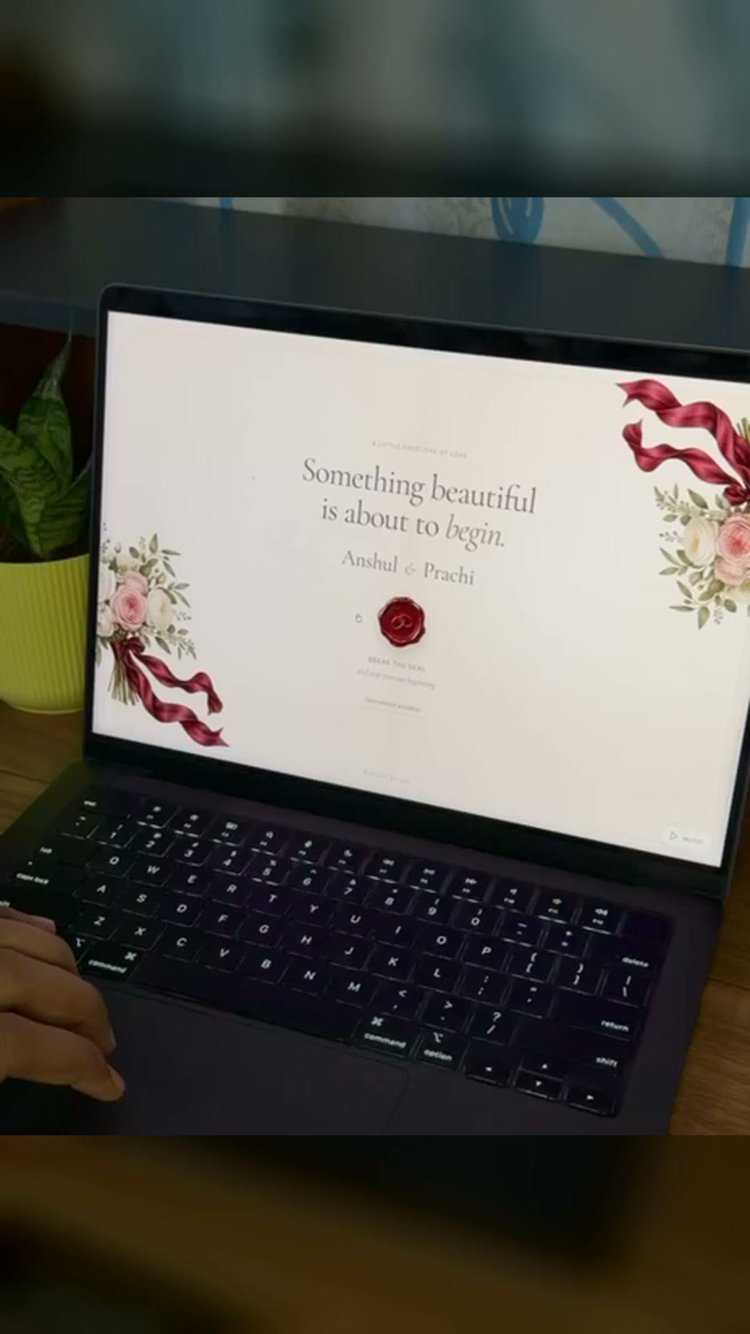 Aamantran Facebook ad: Stunning Digital Wedding Invitations