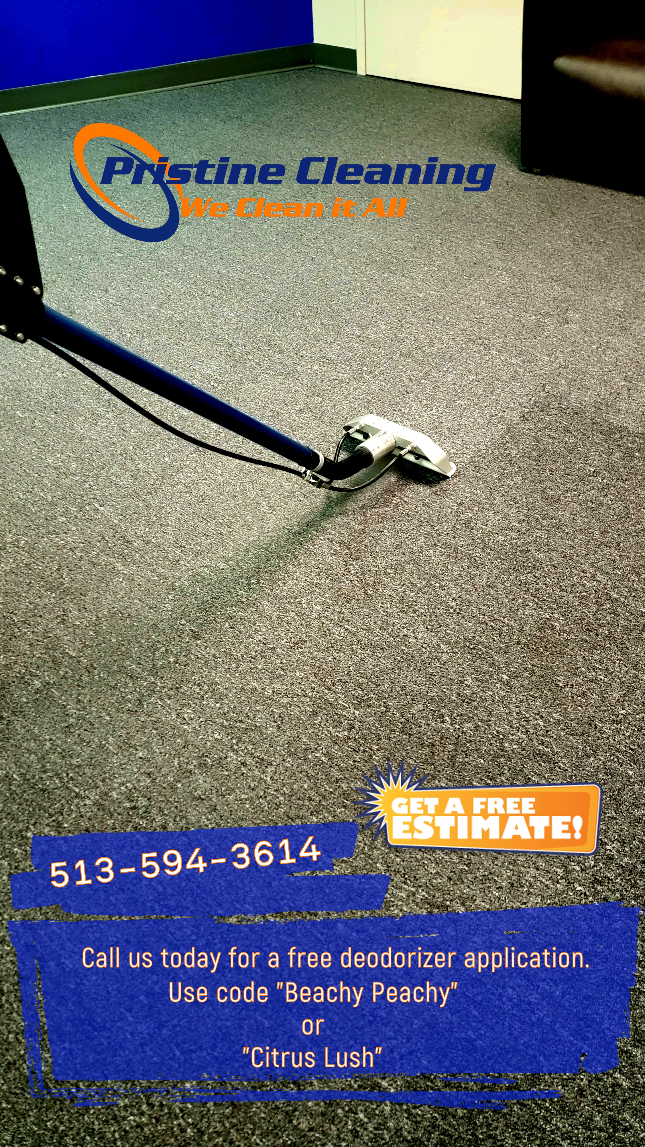 Pristine Cleaning LLC. - We Clean it All Facebook ad