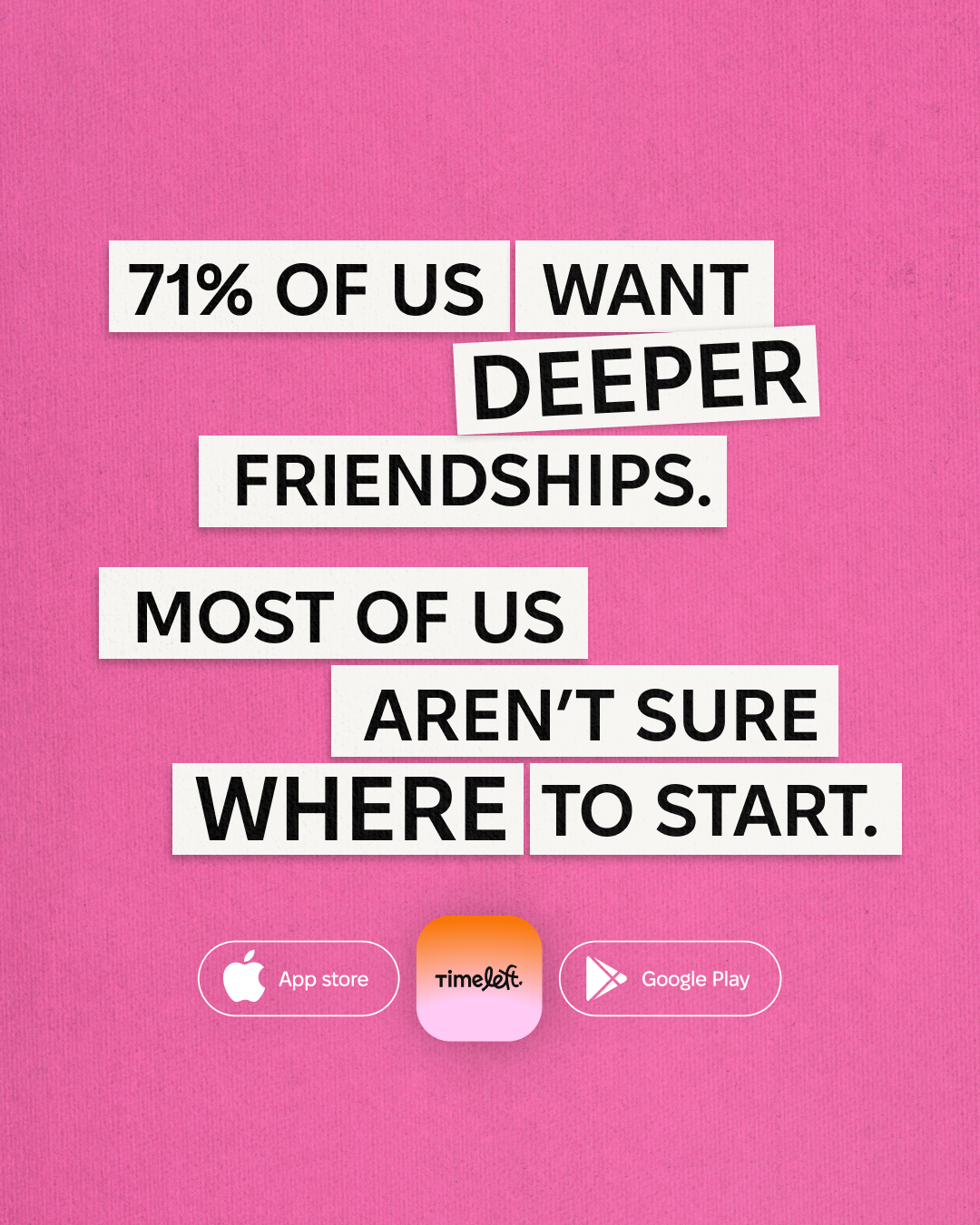 Timeleft Facebook ad