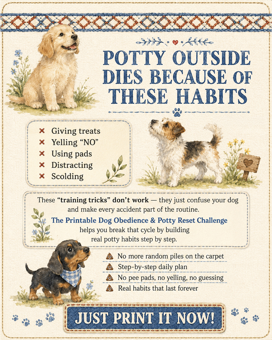 Puppy Tips for Training Facebook ad