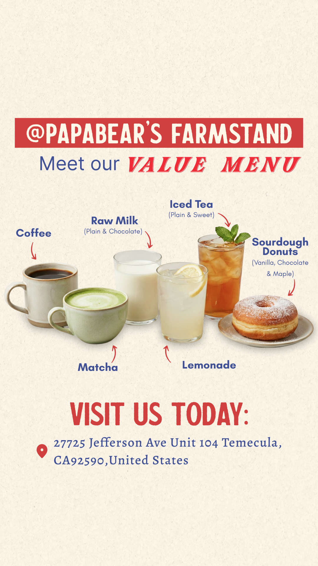 Papabear Naturals Facebook ad
