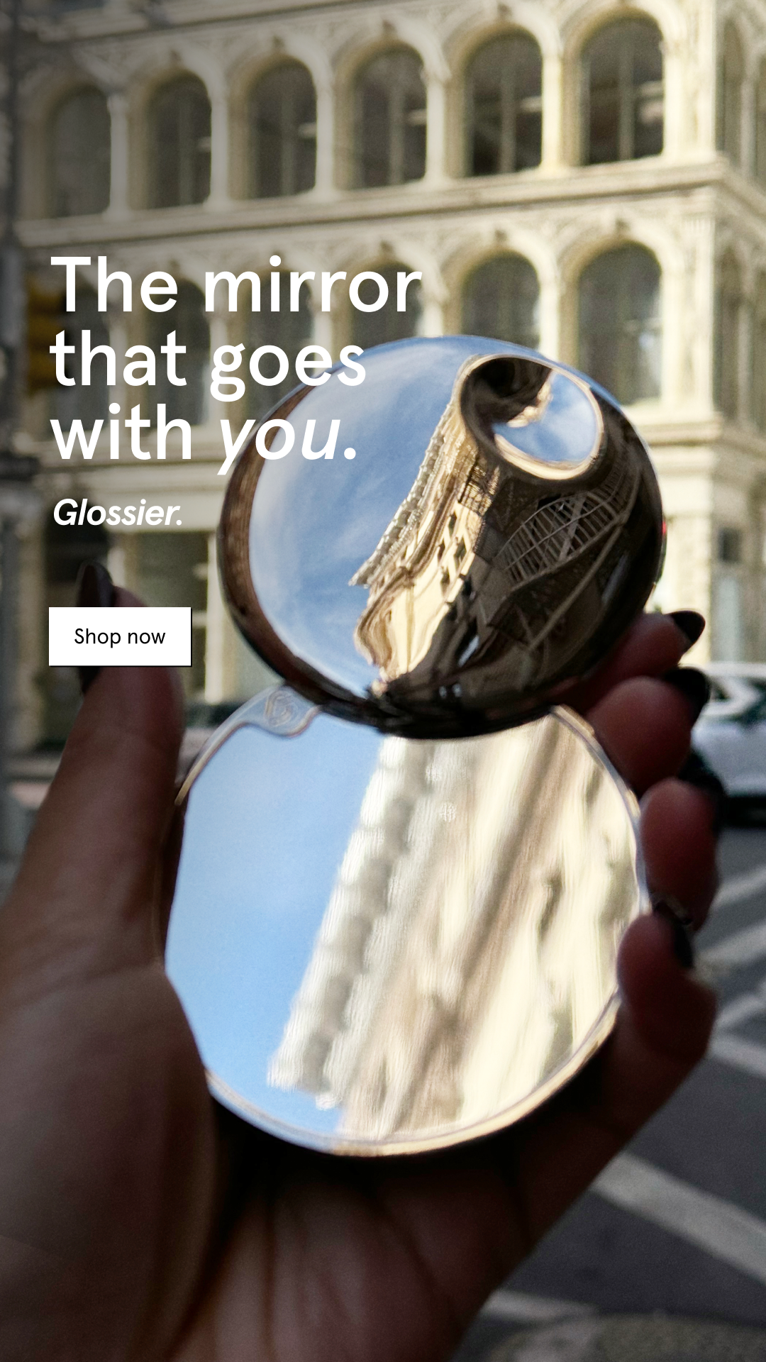 Glossier Facebook ad