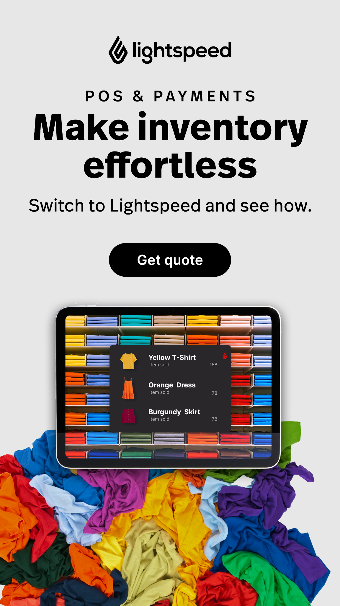 Lightspeed Commerce Facebook ad