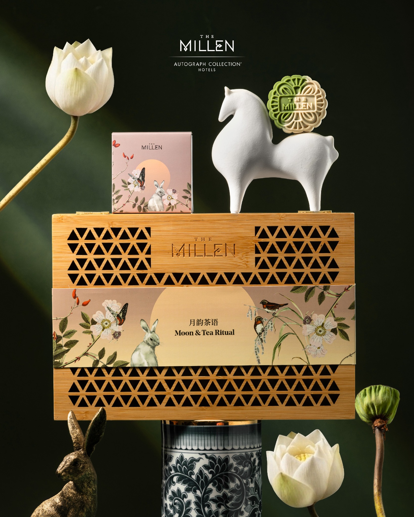 The Millen Penang, Autograph Collection Facebook ad: 𝟐𝟎% 𝐎𝐅𝐅 𝐌𝐨𝐨𝐧 & 𝐓𝐞𝐚 𝐑𝐢𝐭𝐮𝐚𝐥 𝐆𝐢𝐟𝐭 𝐒𝐞𝐭