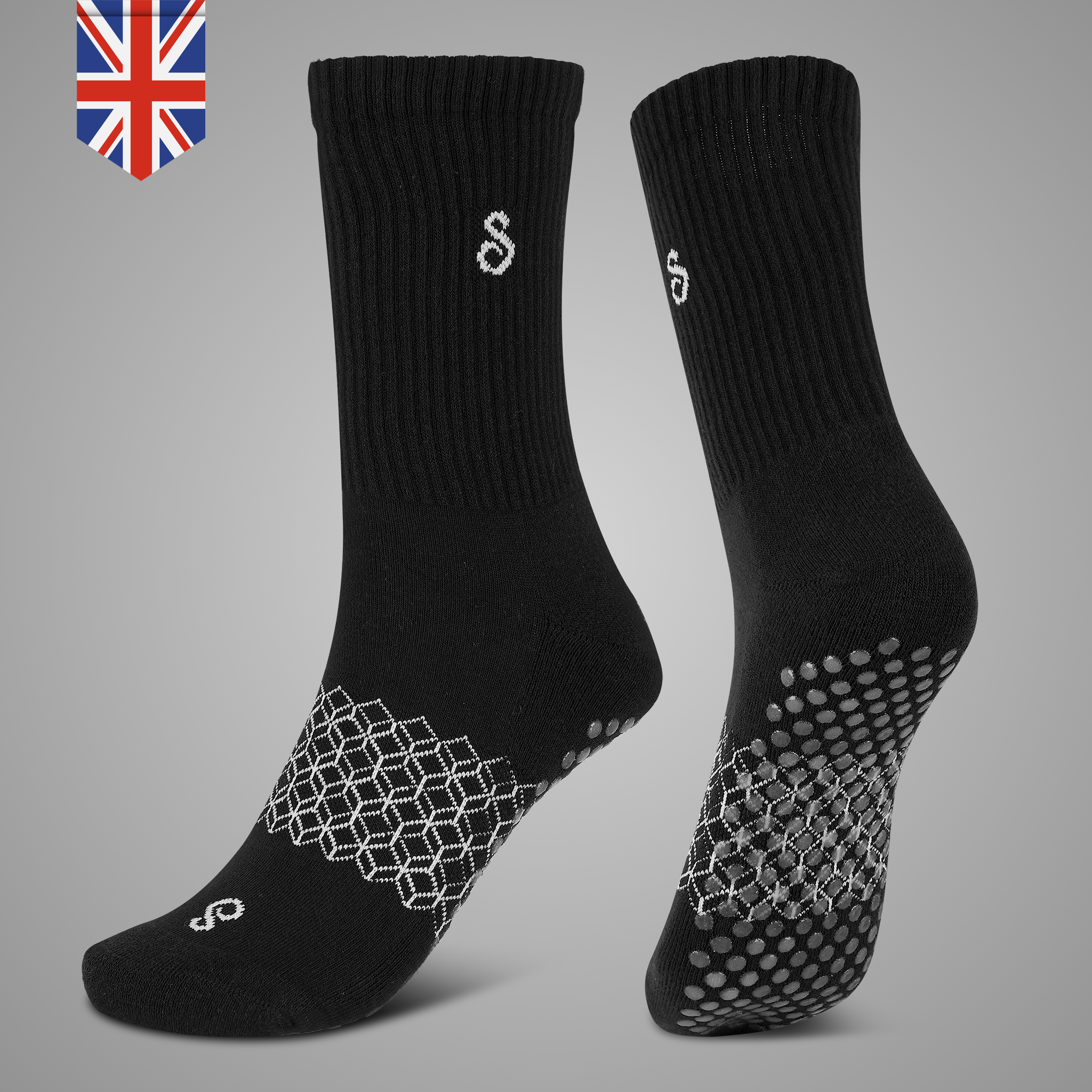 HipSwan socks Facebook ad: Pilates Socks for Men
