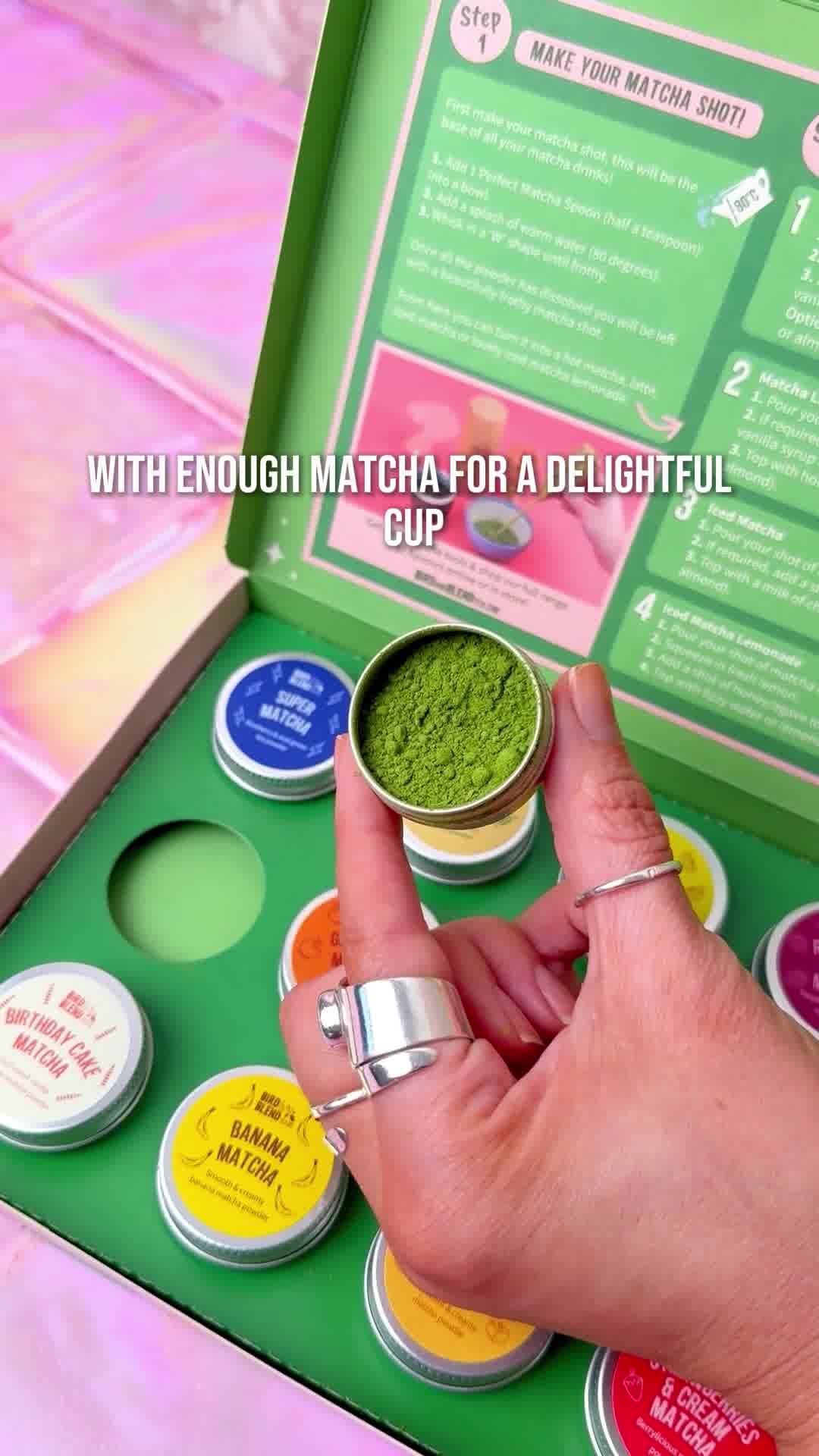 Bird & Blend Tea Co. Facebook ad: Discover Matcha