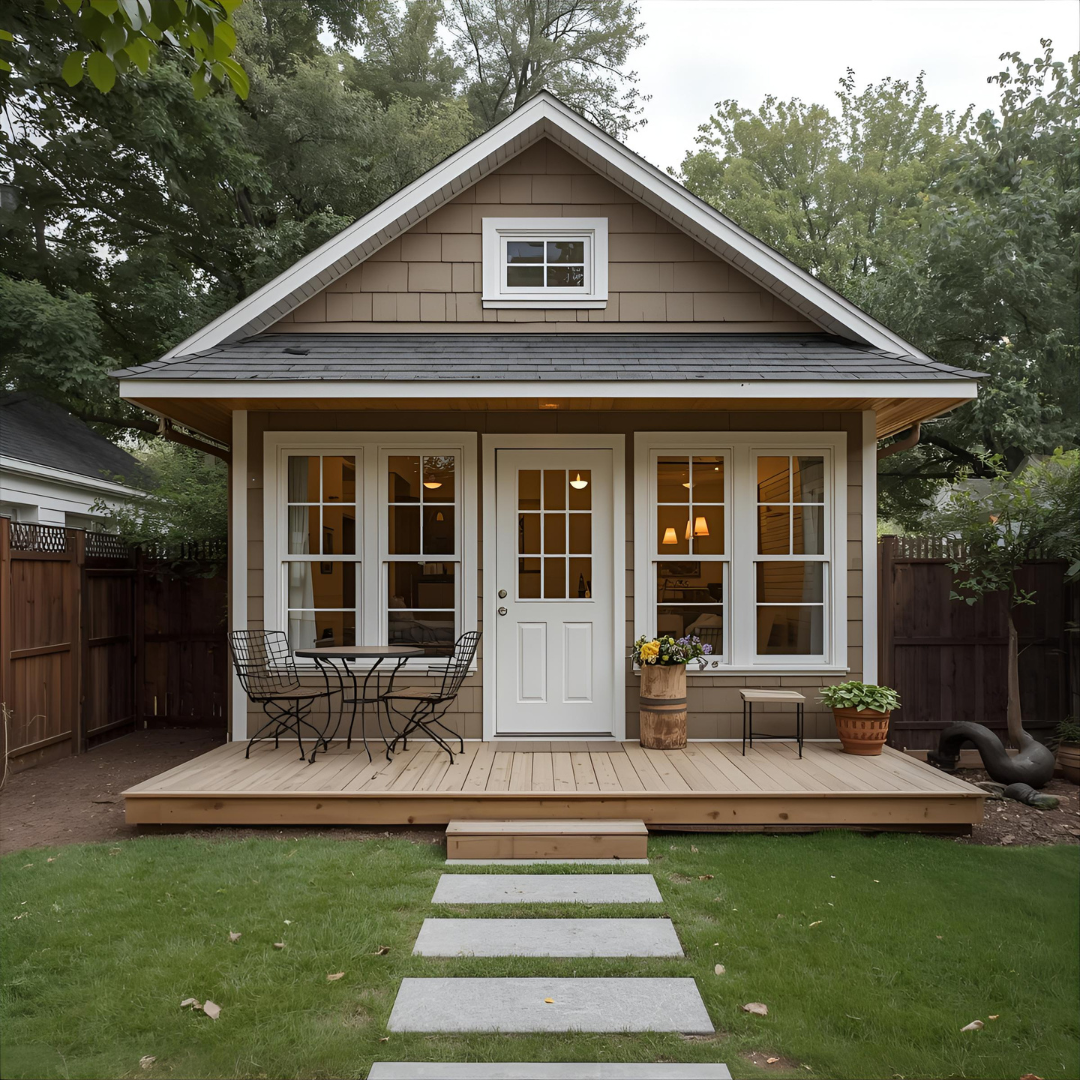 Smart Living Insights Facebook ad: Guide to backyard living for senior housing