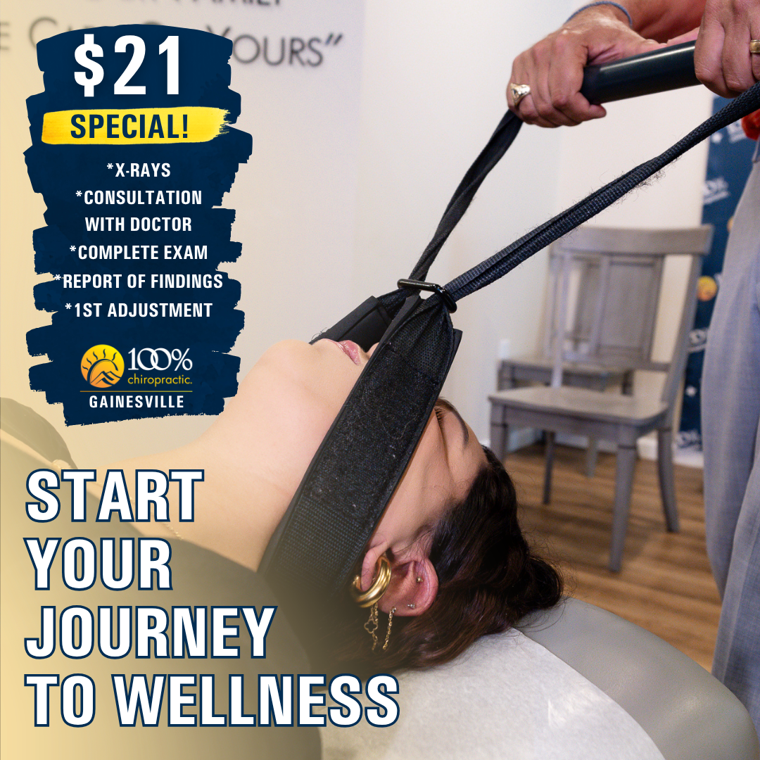 100% Chiropractic Gainesville, GA Facebook ad