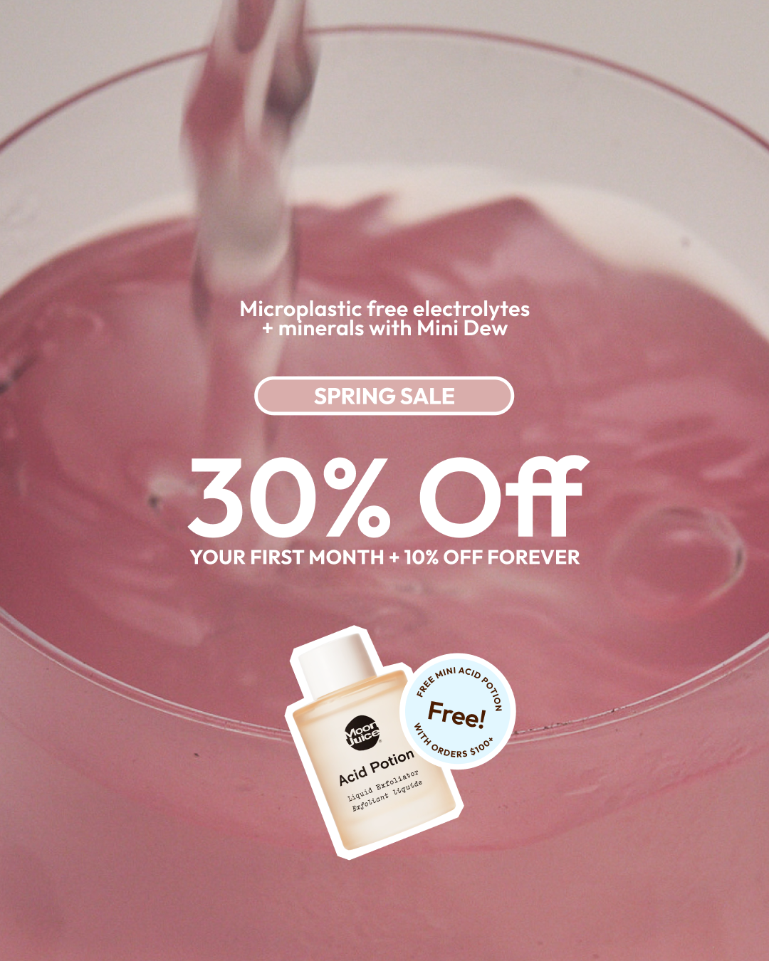 Moon Juice Facebook ad