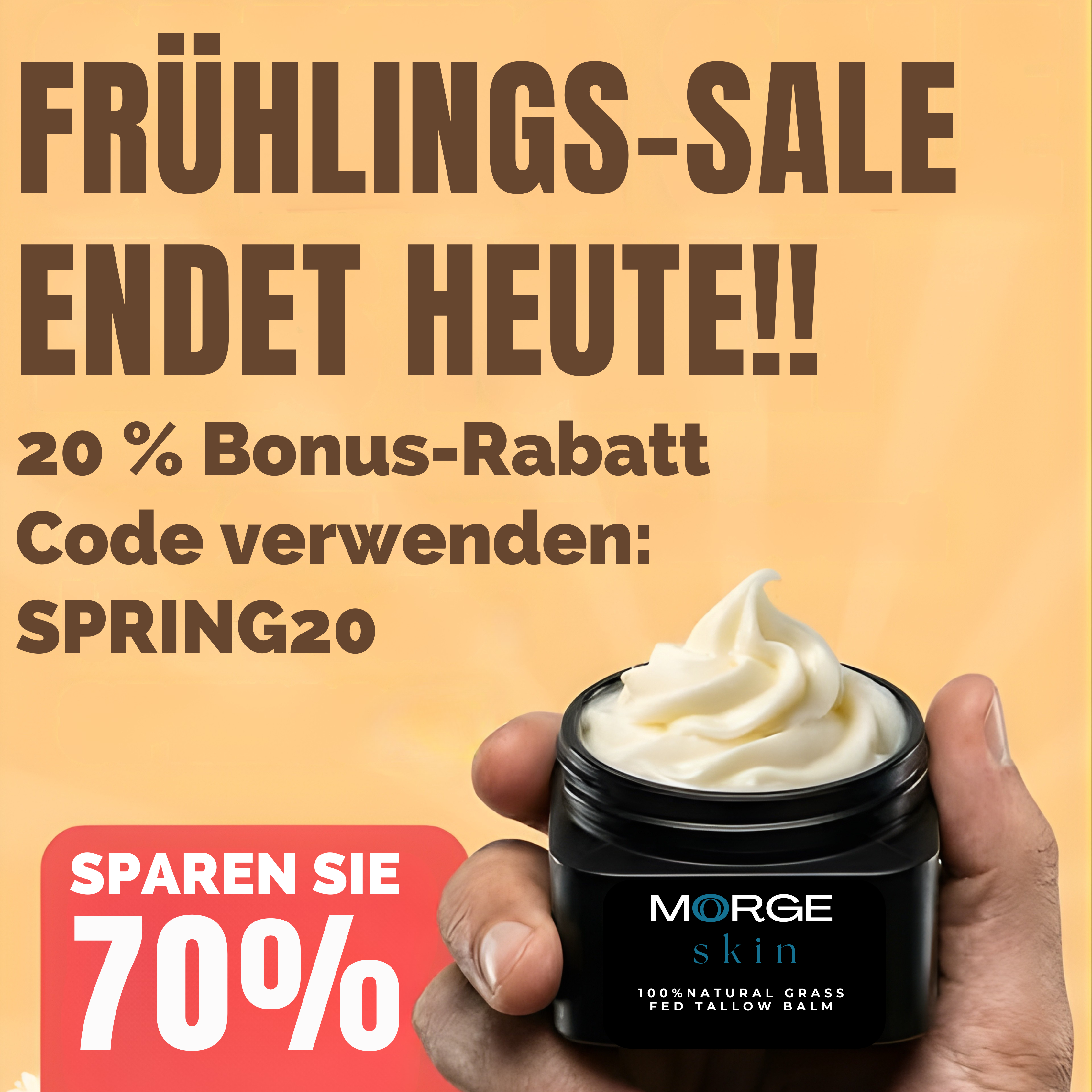 Morge Skin Facebook ad