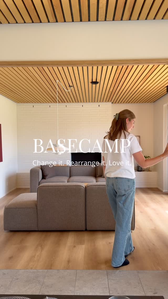 MAKE Nordic Facebook ad: Med min BASECAMP modulsofa fra @makenordic kan jeg…