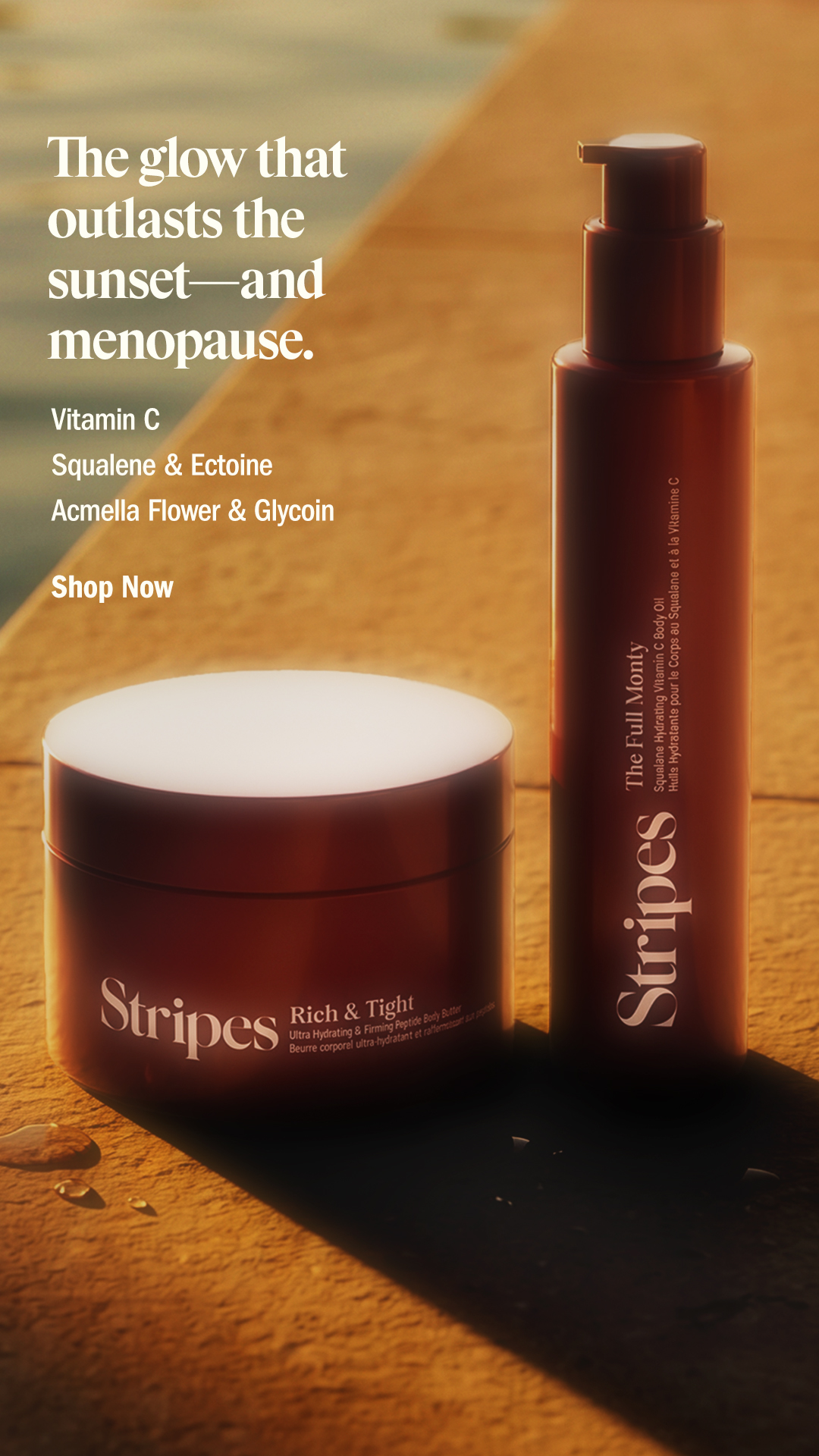 Stripes Beauty Facebook ad