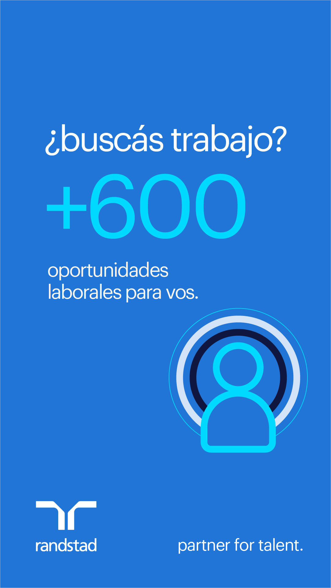 Randstad Argentina Facebook ad from Oct 7, 2025