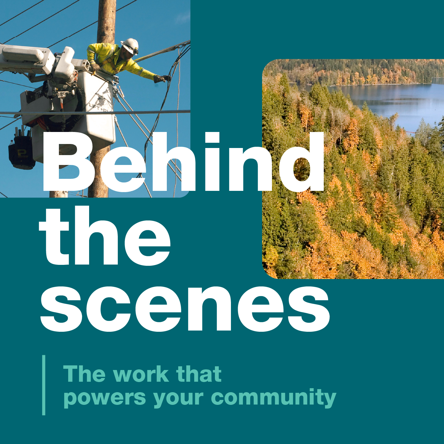 Puget Sound Energy Facebook ad: There's a ton of stuff that happens behind…