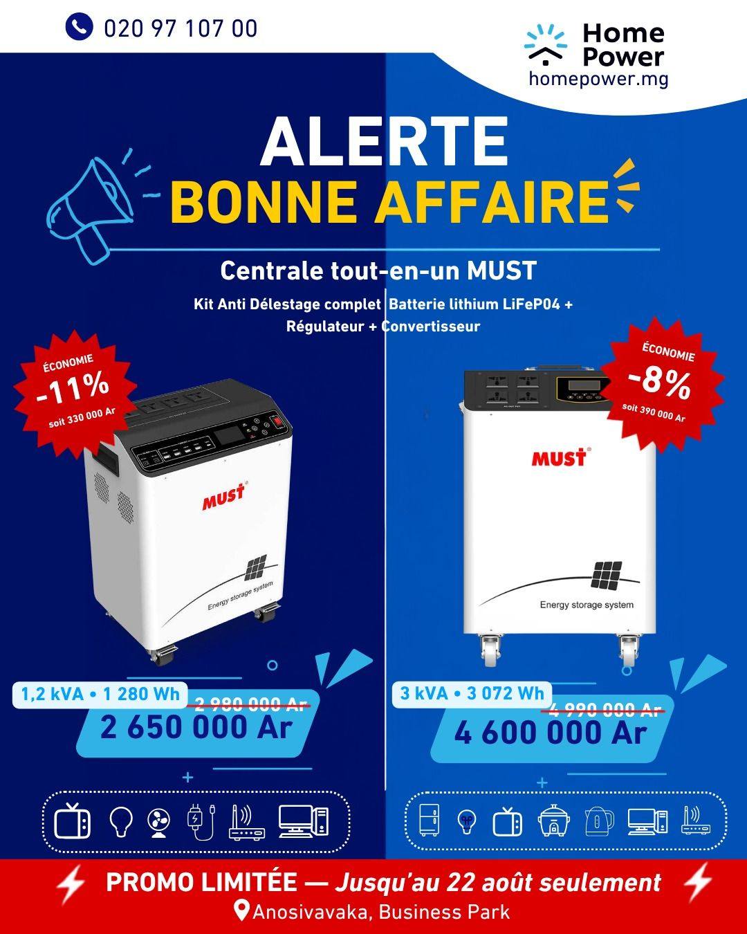 Home Power Madagascar Facebook ad