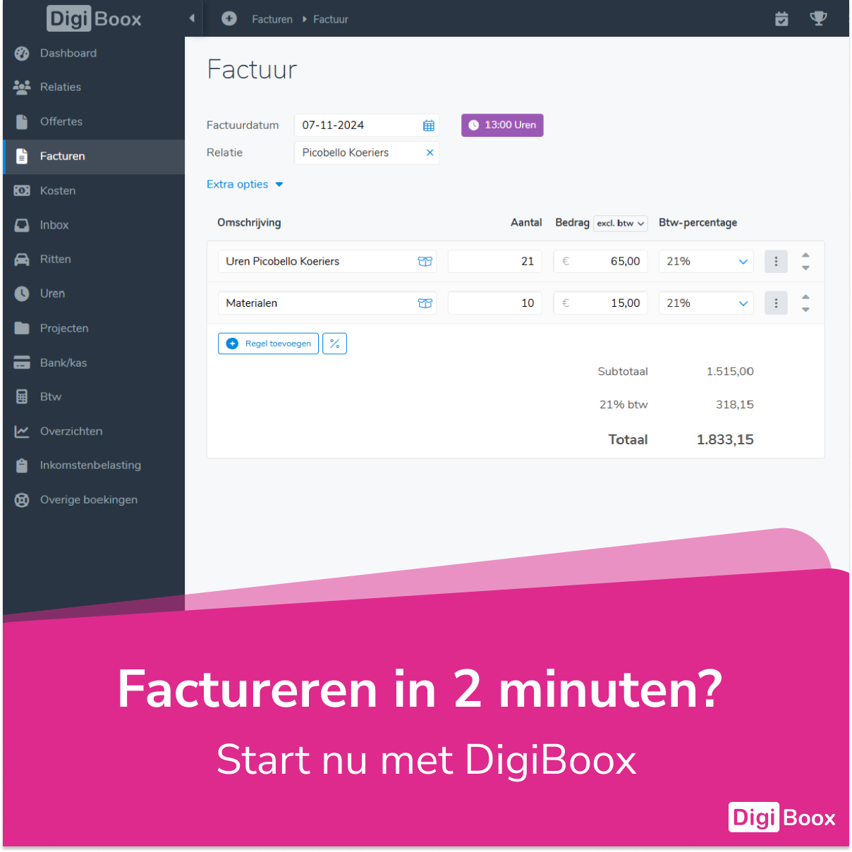 DigiBoox Facebook ad