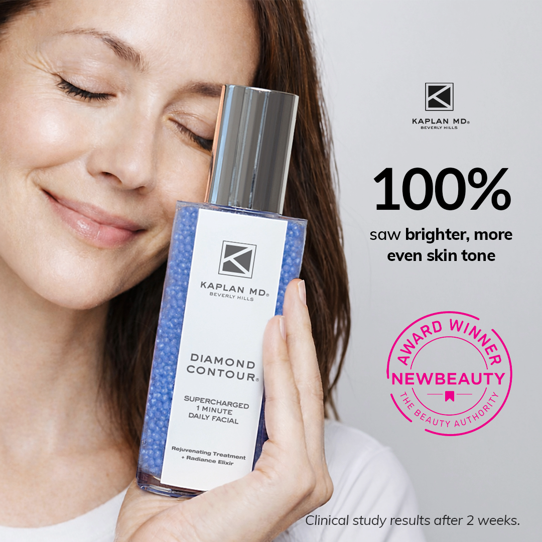 KAPLAN MD Skincare Facebook ad: Supercharged 1 Minute Daily Facial