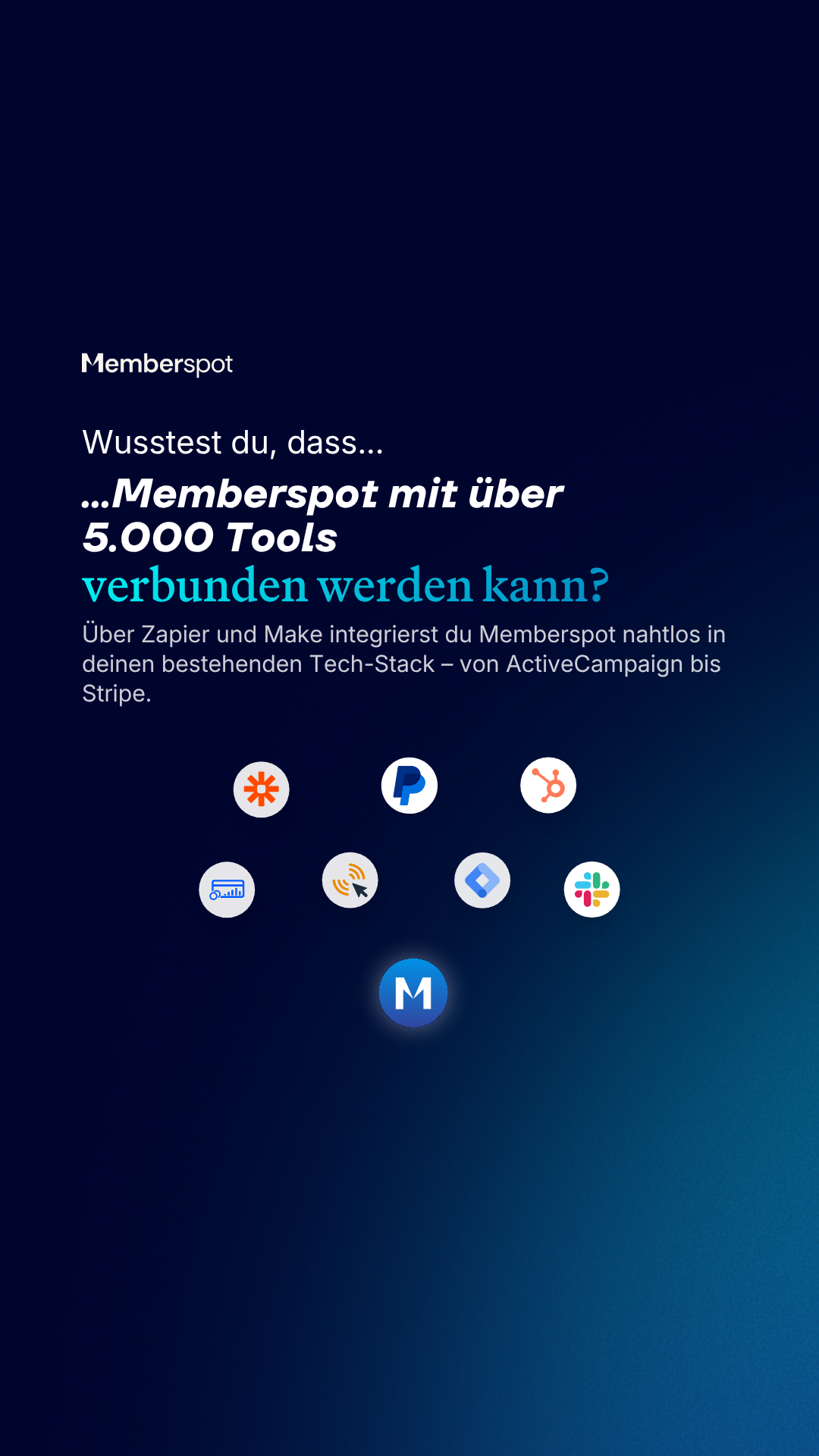 Memberspot GmbH Facebook ad