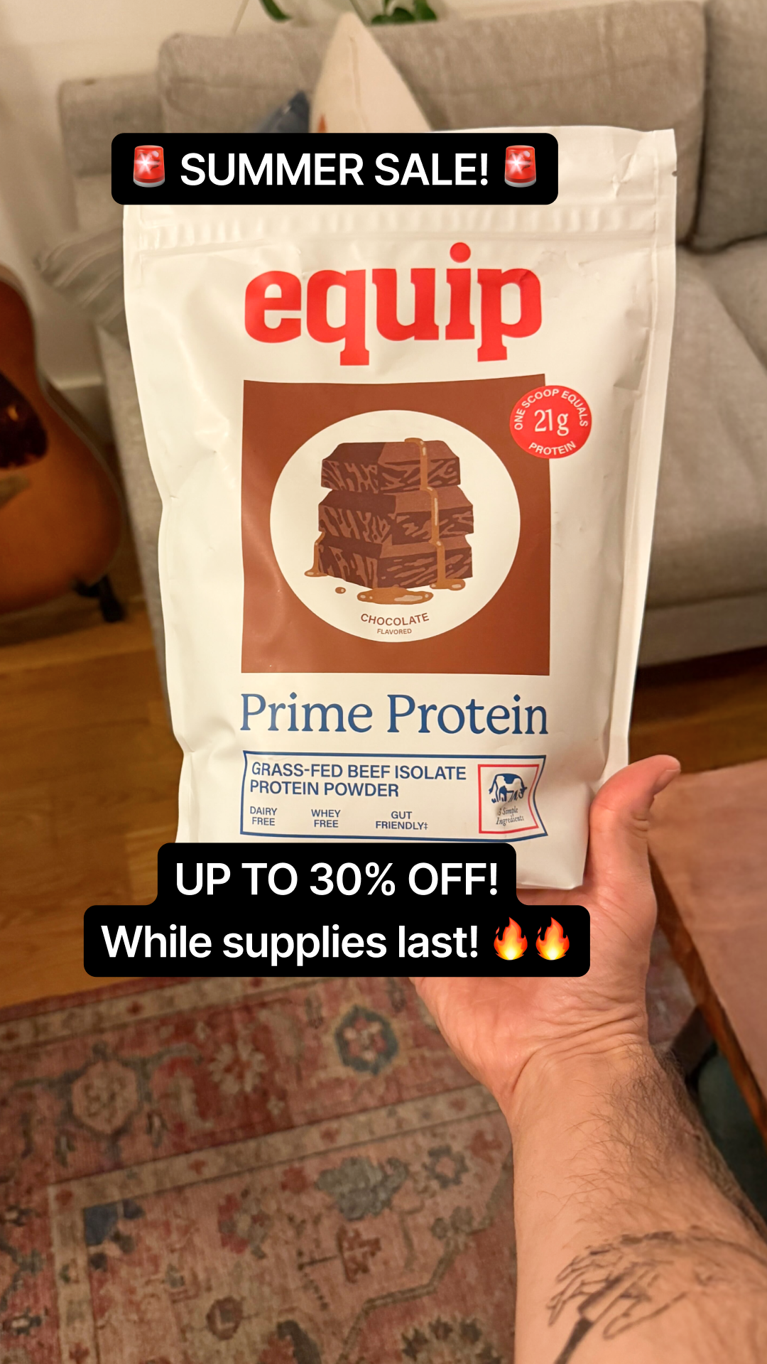 Equip Facebook ad