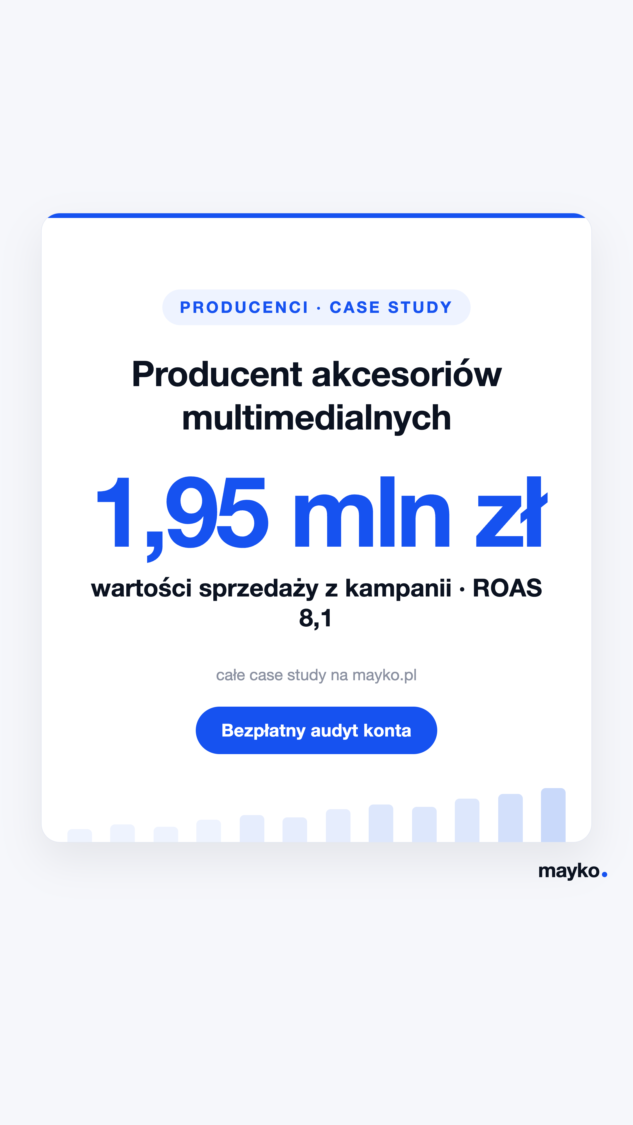 Agencja Mayko Facebook ad