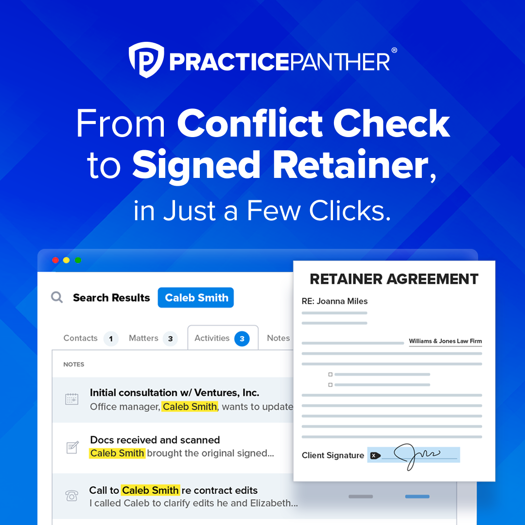 PracticePanther Law Practice Management Software Facebook ad