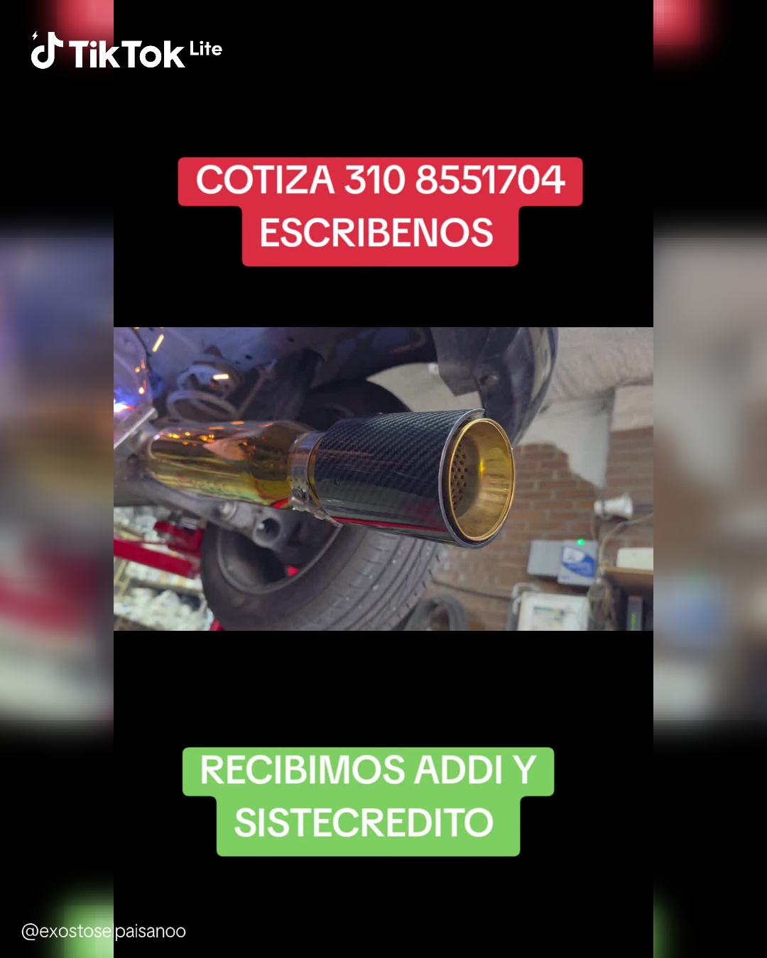 TikTok Global Facebook ad