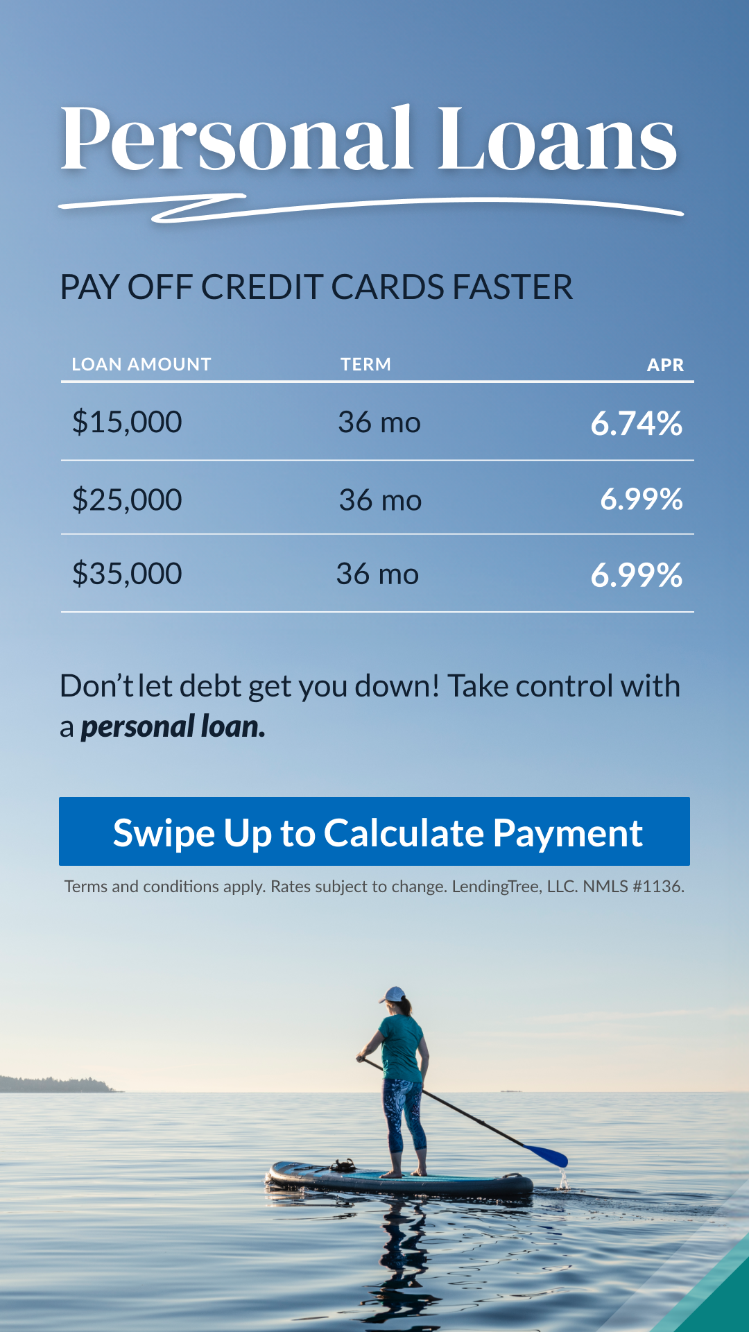 LendingTree Facebook ad