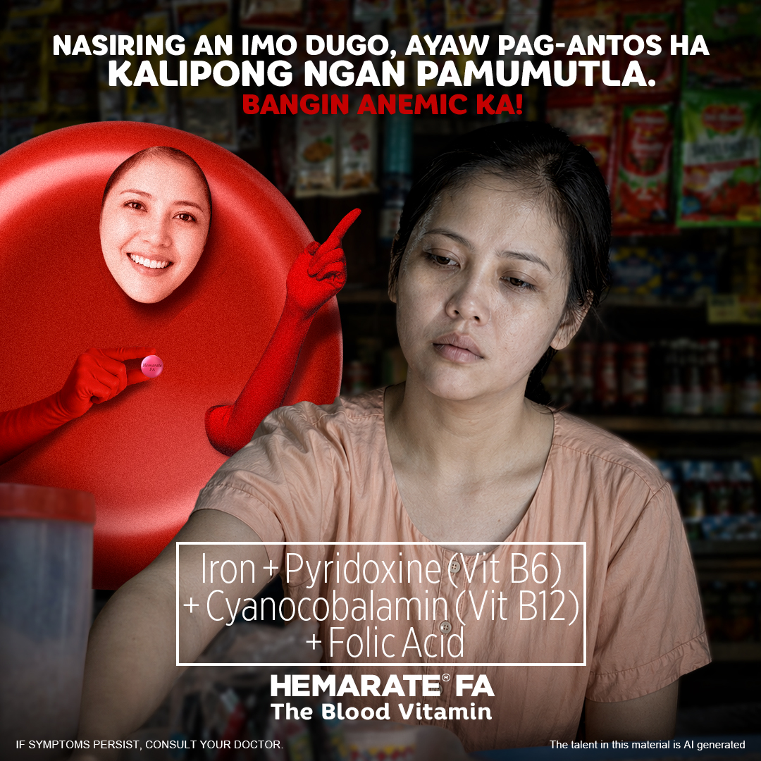 Hemarate FA Facebook ad: The Blood Vitamin