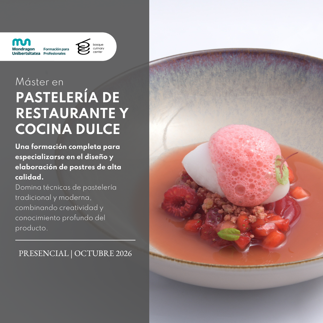 Basque Culinary Center Facebook ad