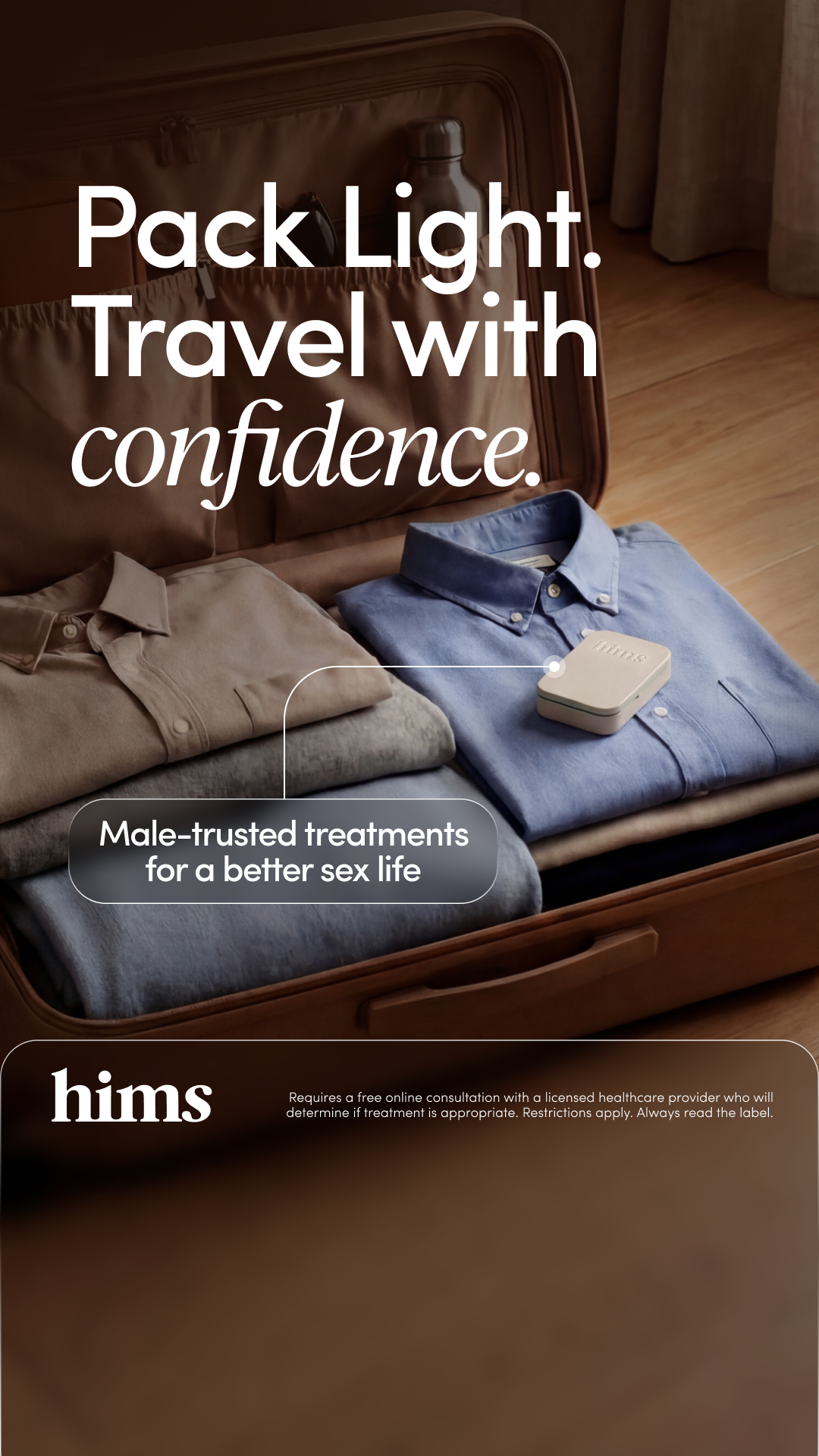 hims Facebook ad