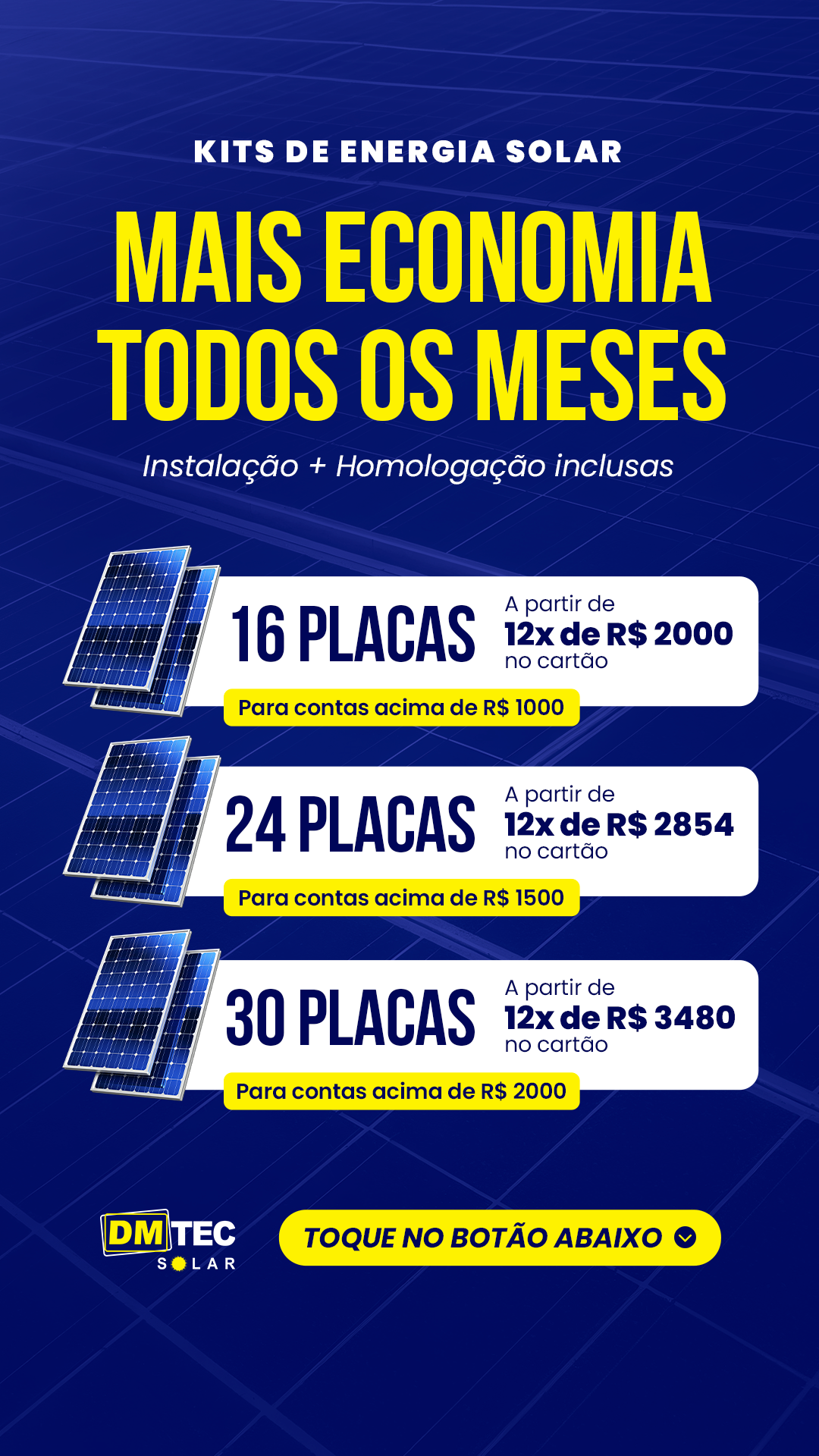 DmTec Solar Facebook ad