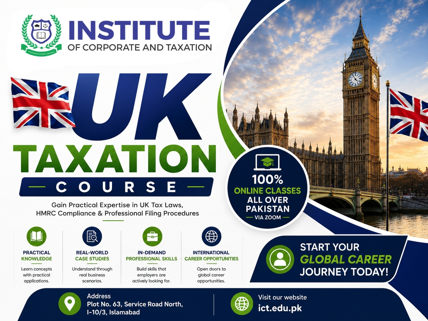 Institute of Corporate and Taxation of Pakistan Facebook ad