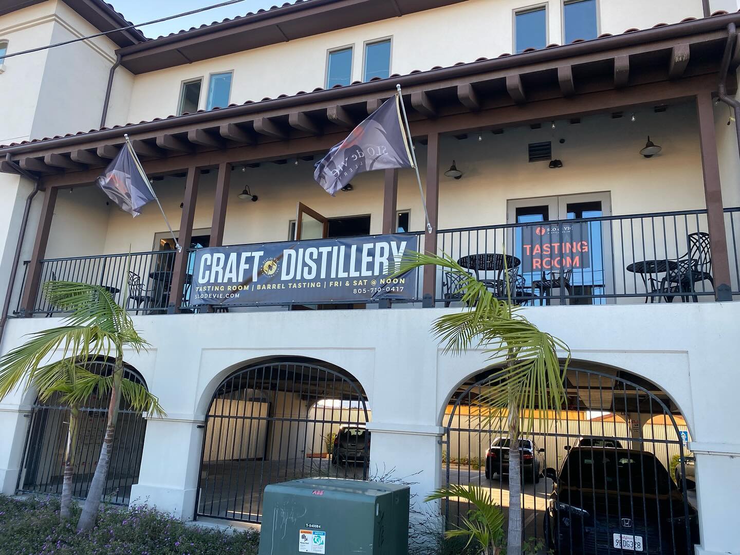 casa_de_aguardente Facebook ad: Our new craft distillery sign just went up…